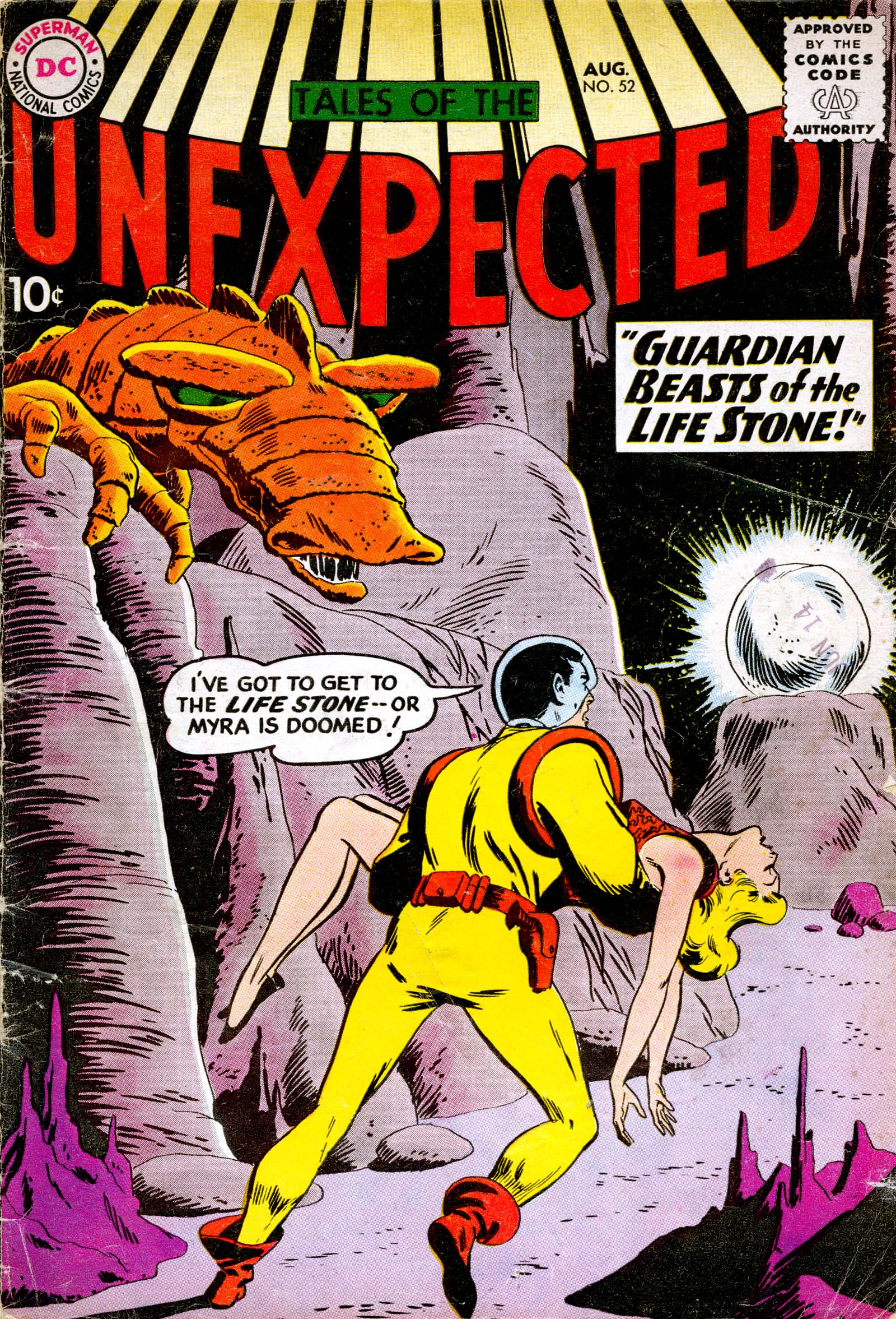 Read online Tales of the Unexpected comic -  Issue #52 - 1