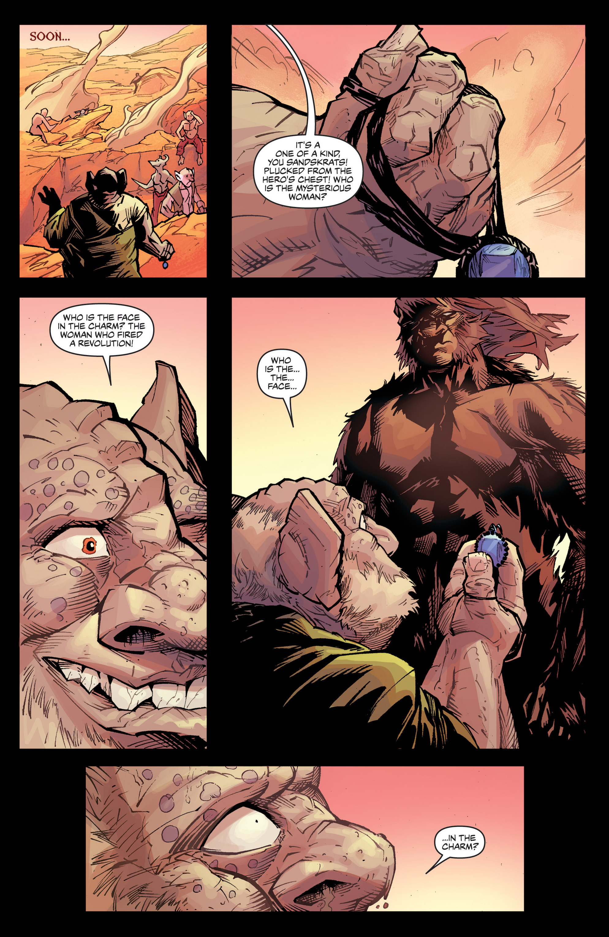 Read online Bigfoot: Sword of the Earthman (2015) comic -  Issue #6 - 23