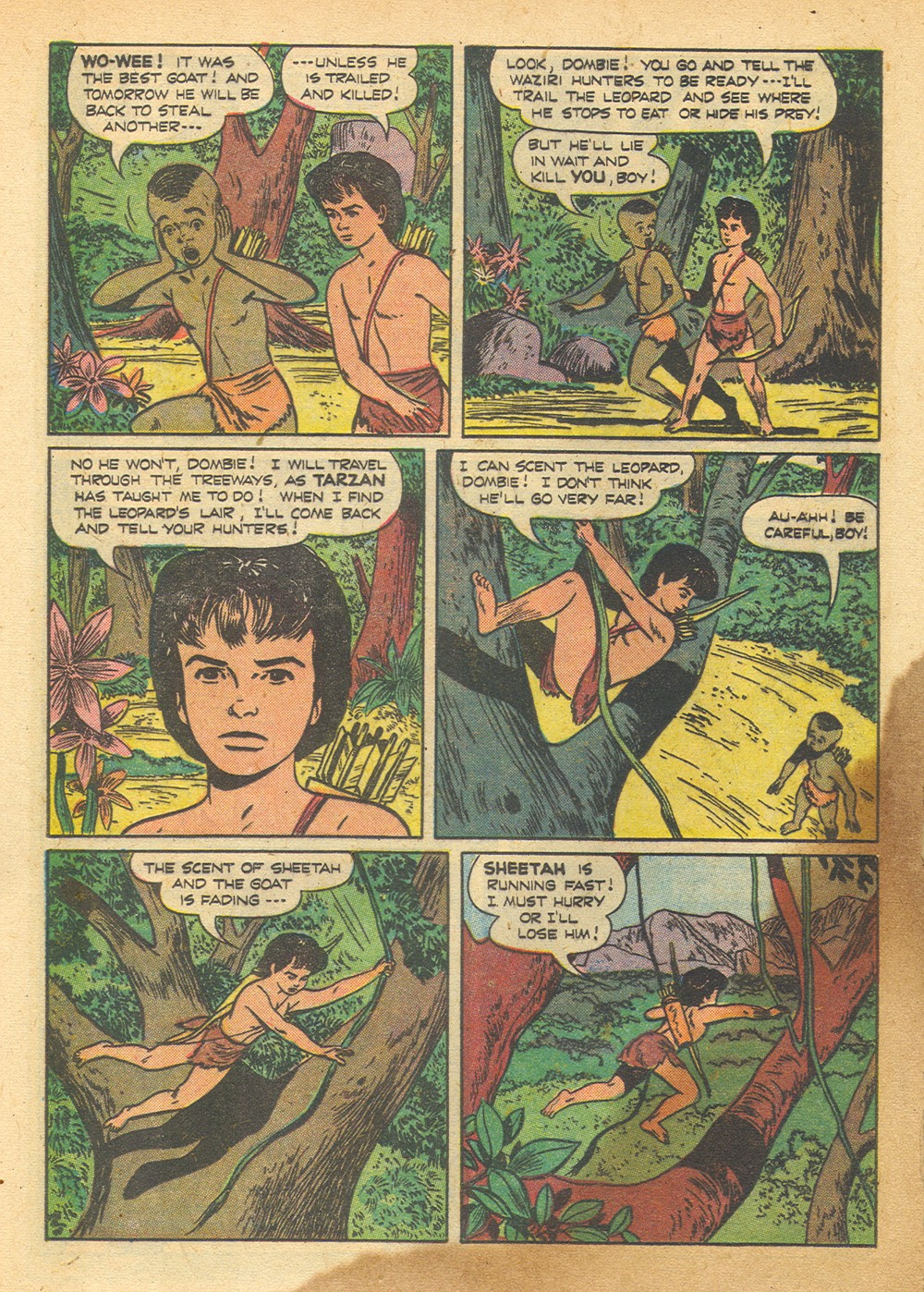 Read online Tarzan (1948) comic -  Issue #54 - 20