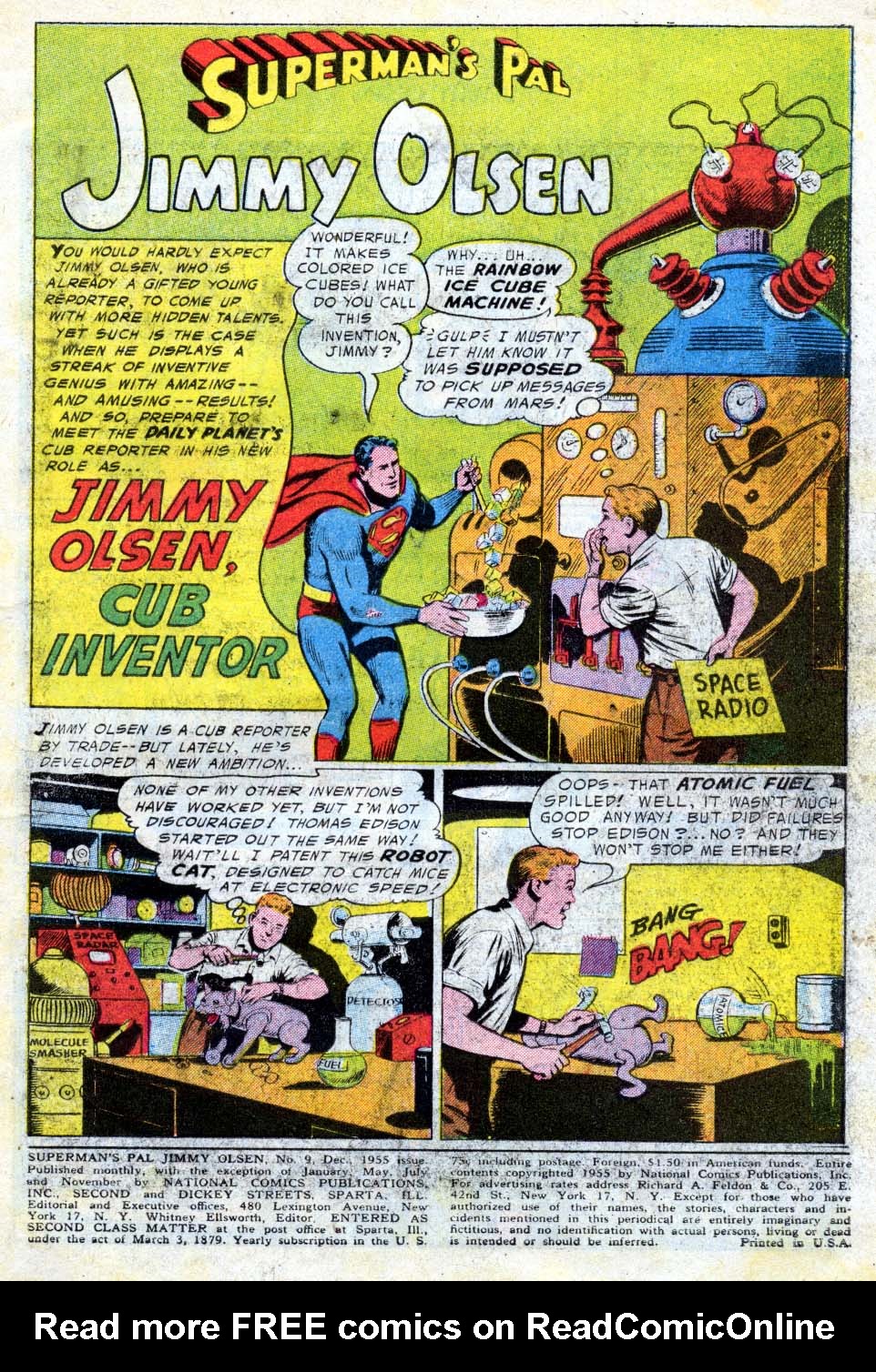 Read online Superman's Pal Jimmy Olsen comic -  Issue #9 - 3