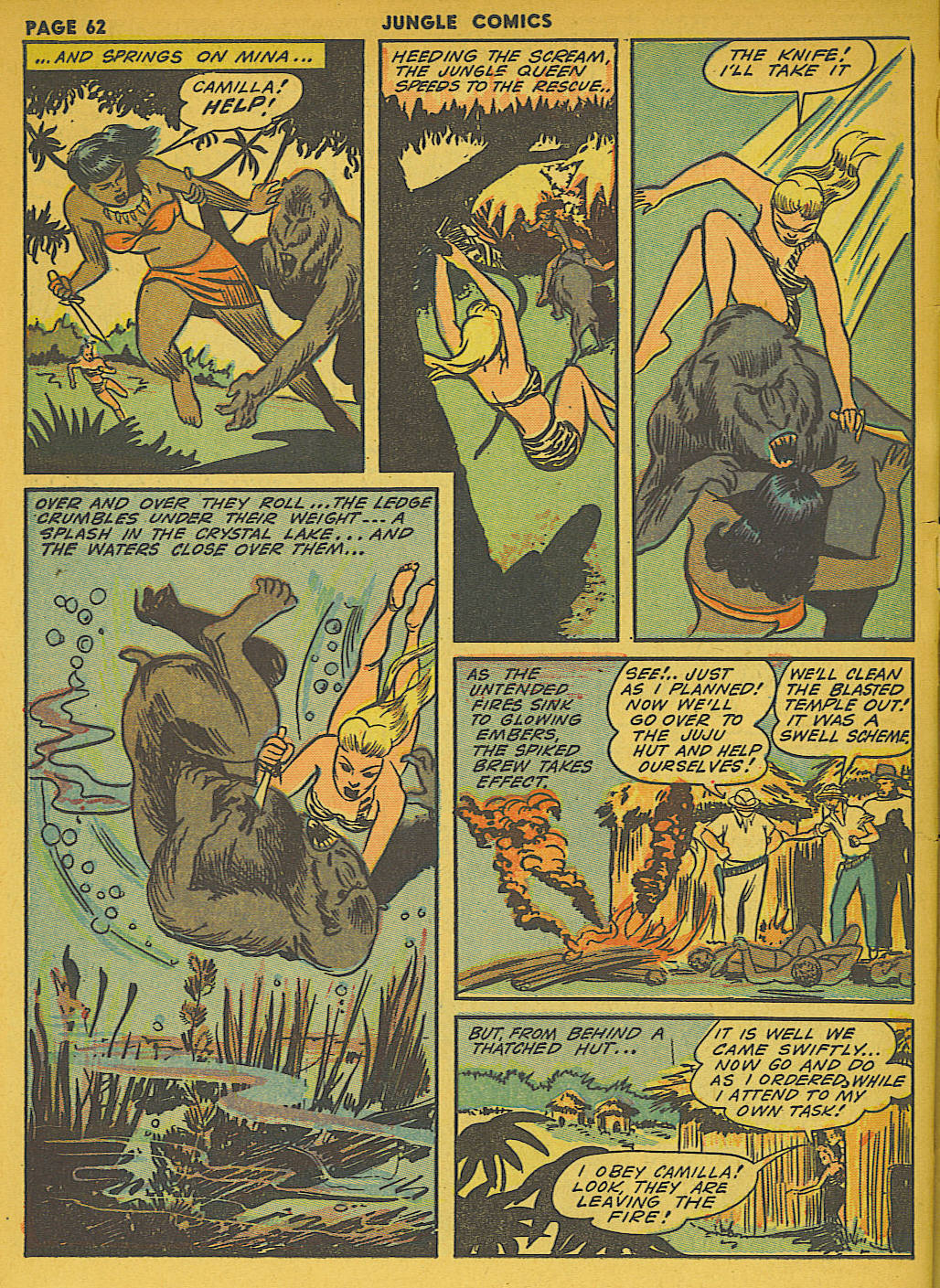 Read online Jungle Comics comic -  Issue #41 - 64