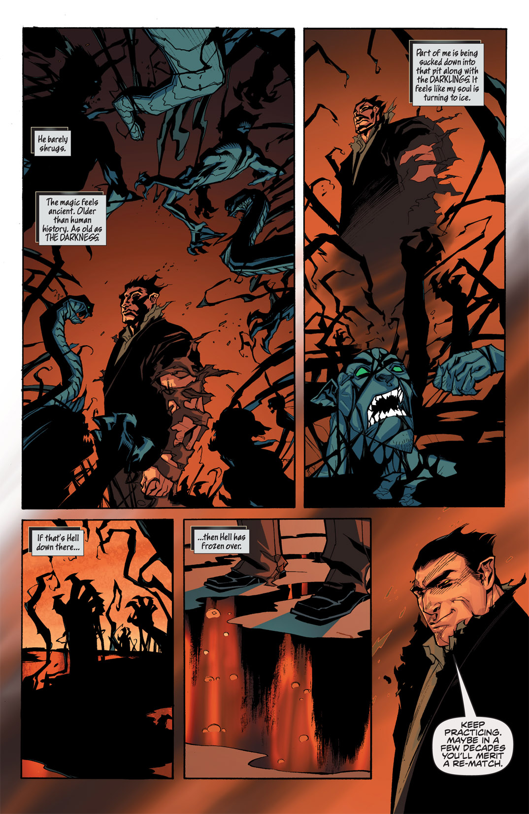 Read online The Darkness: Four Horsemen comic -  Issue #4 - 5