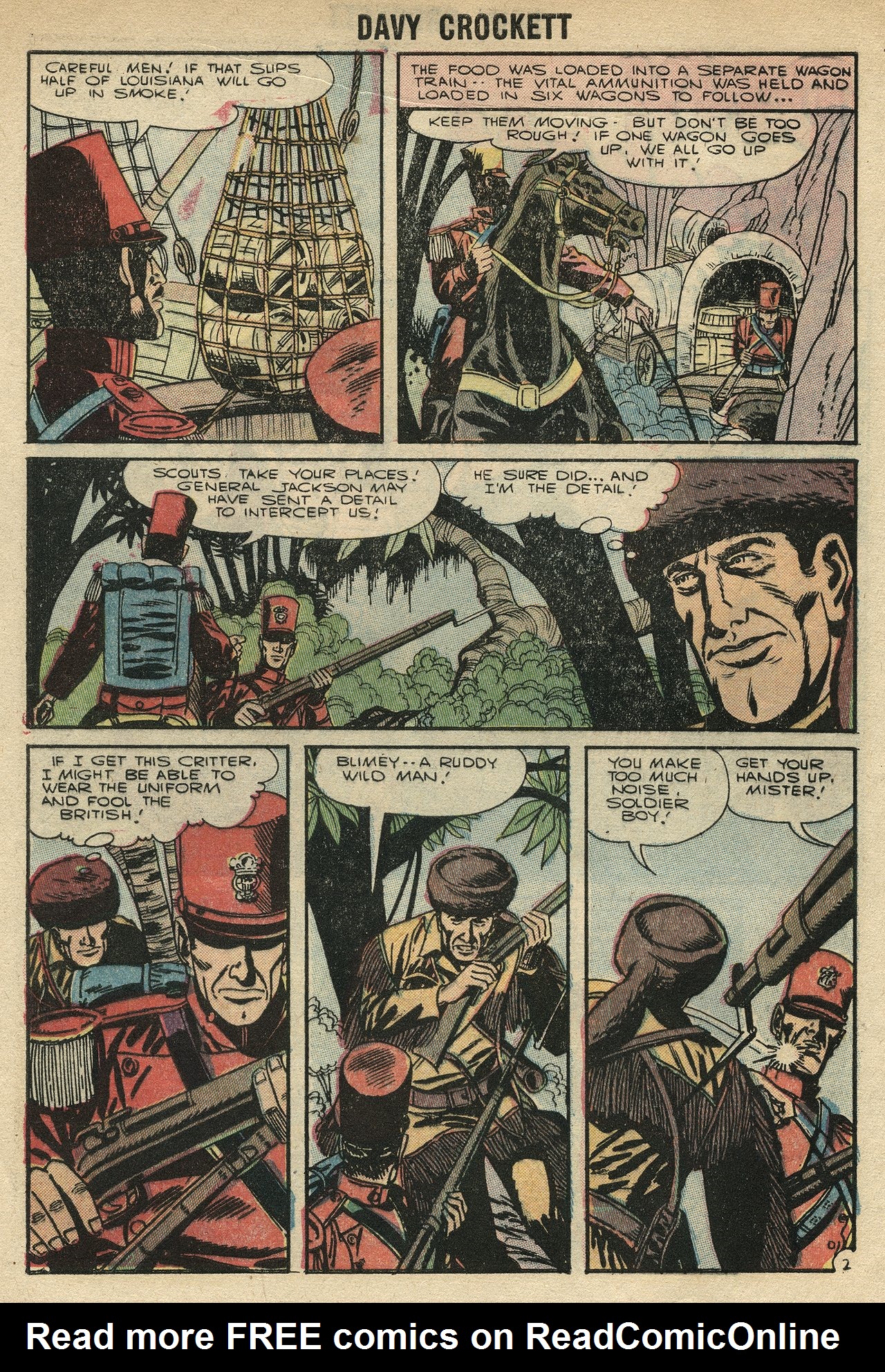 Read online Davy Crockett comic -  Issue #6 - 4