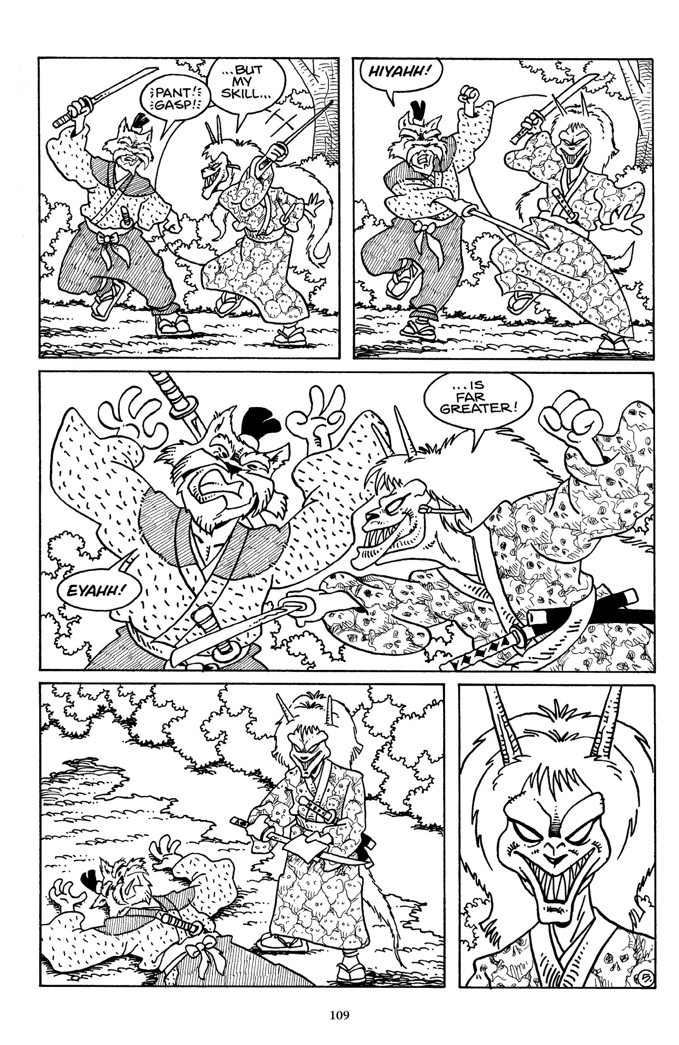 Read online The Usagi Yojimbo Saga comic -  Issue # TPB 3 - 107
