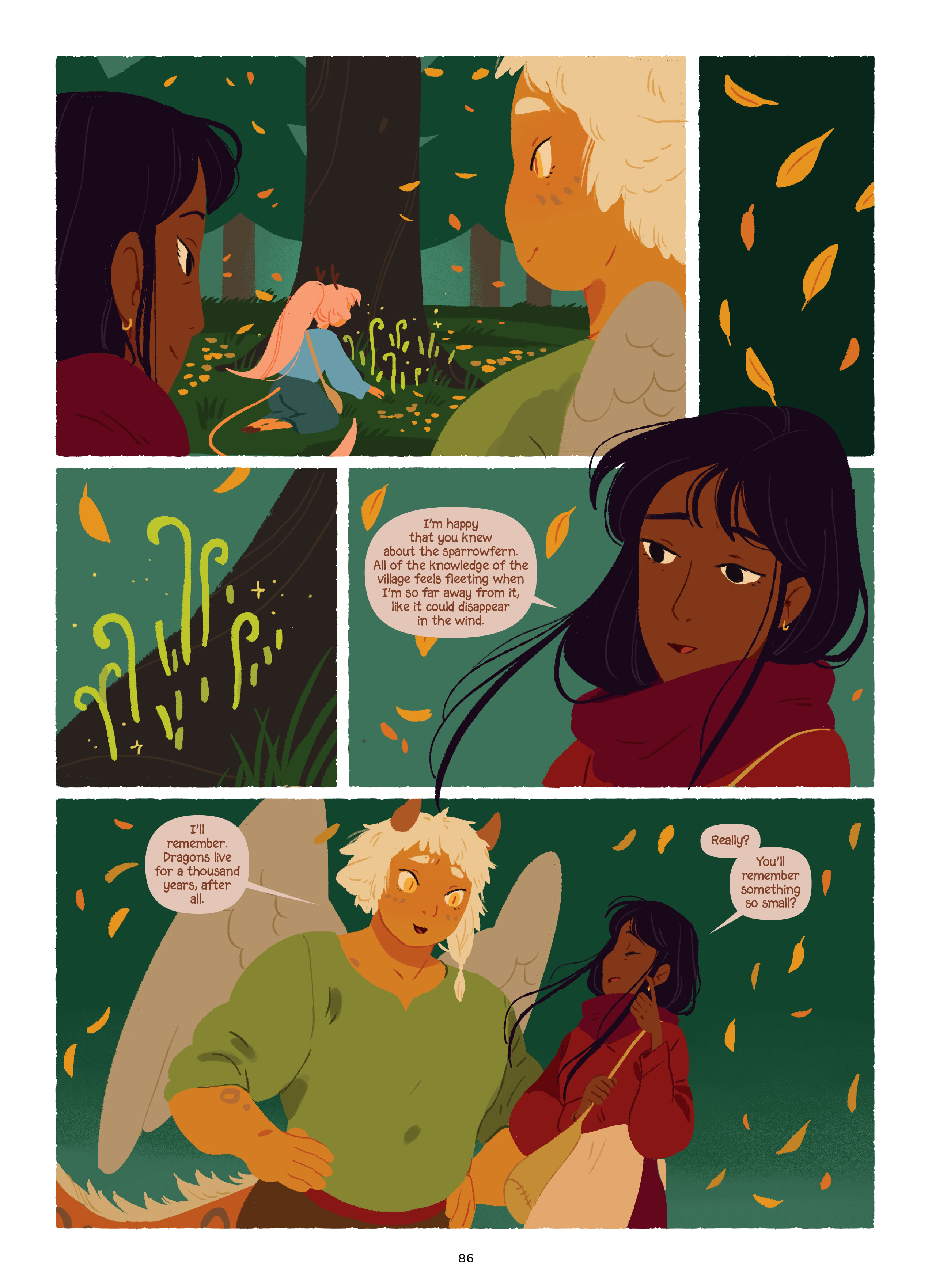 Read online The Tea Dragon Series comic -  Issue # The Tea Dragon Tapestry - 87