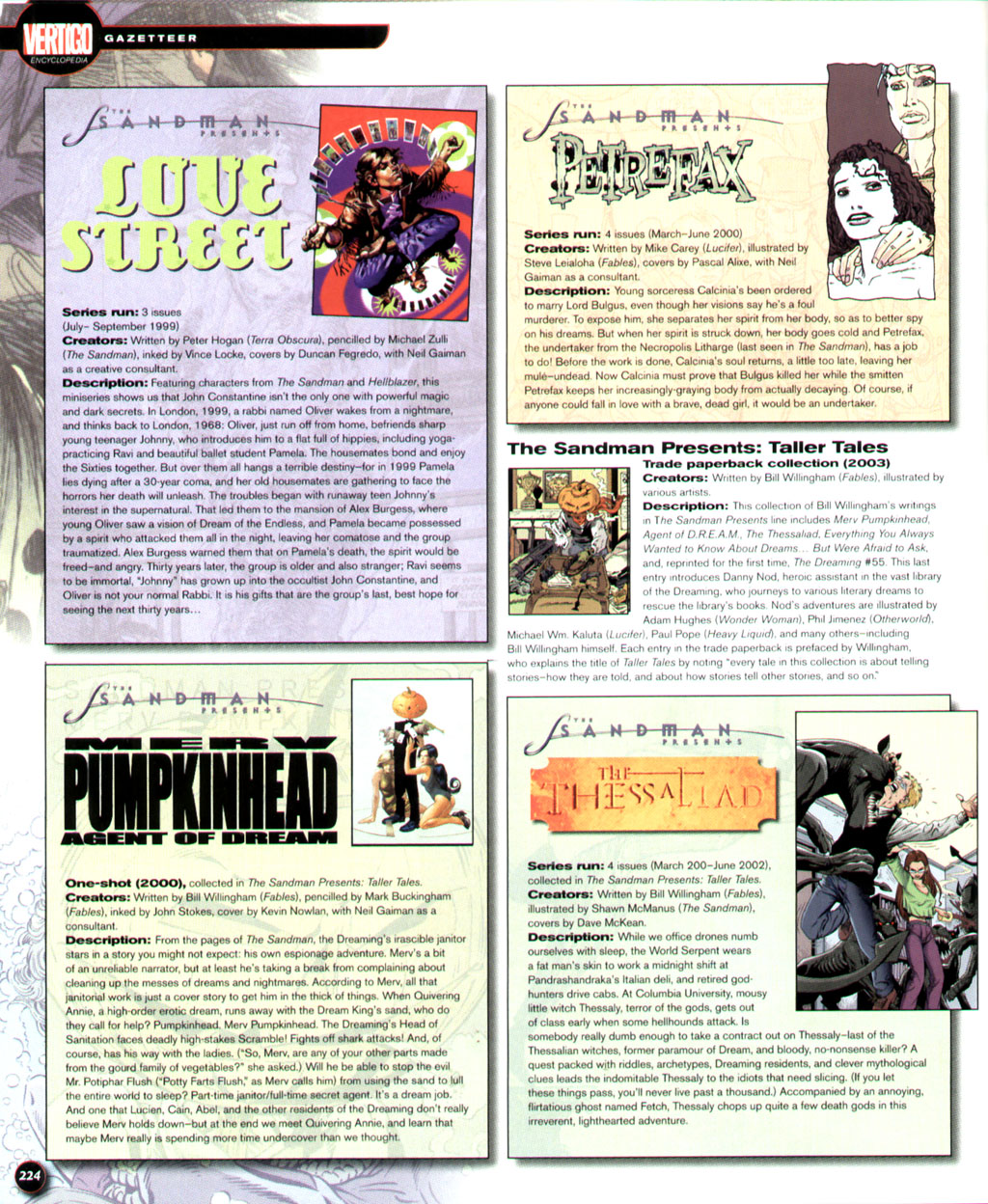 Read online The Vertigo Encyclopedia comic -  Issue # TPB (Part 3) - 24
