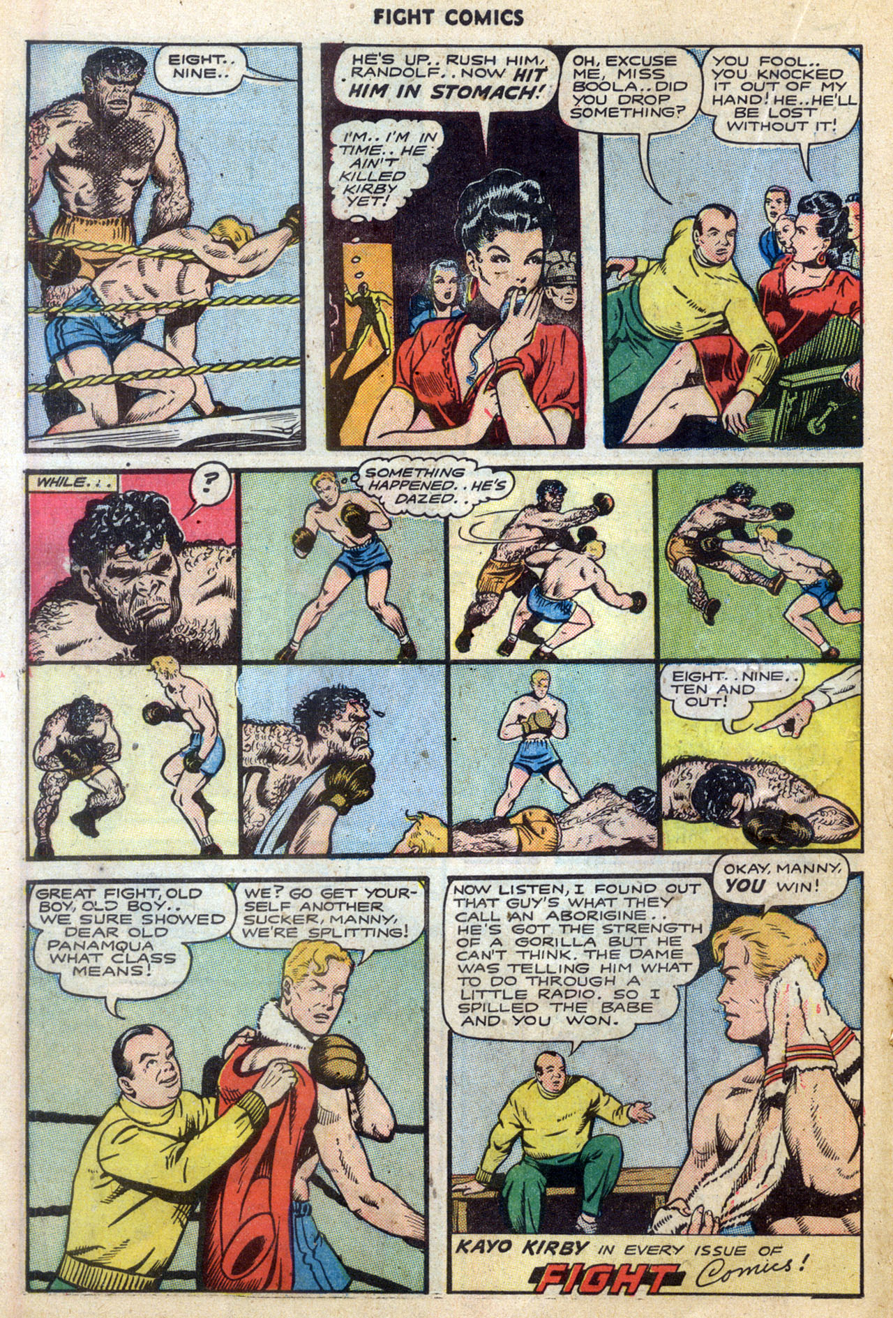 Read online Fight Comics comic -  Issue #43 - 26