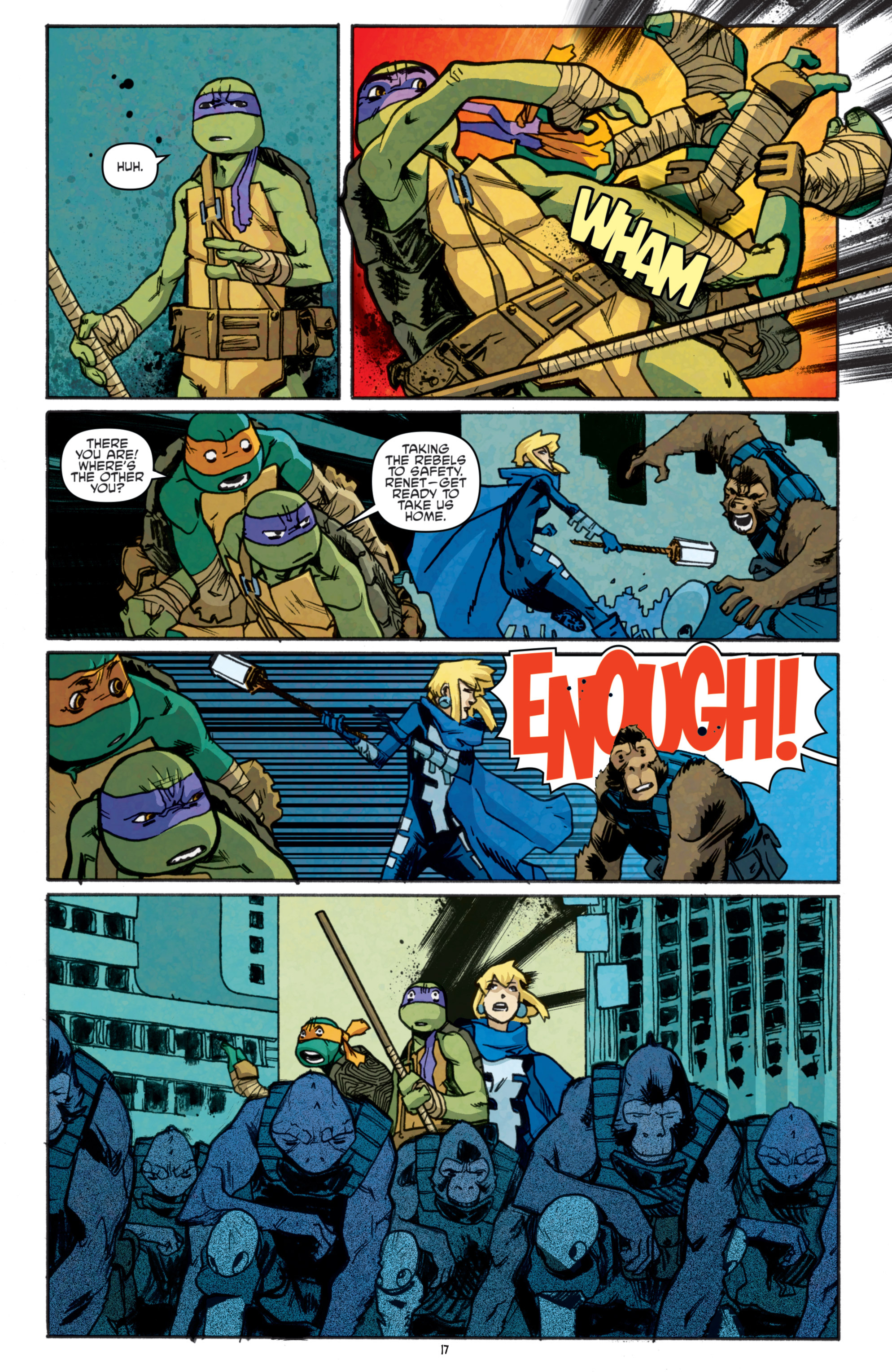 Read online Teenage Mutant Ninja Turtles: Turtles in Time comic -  Issue #4 - 19