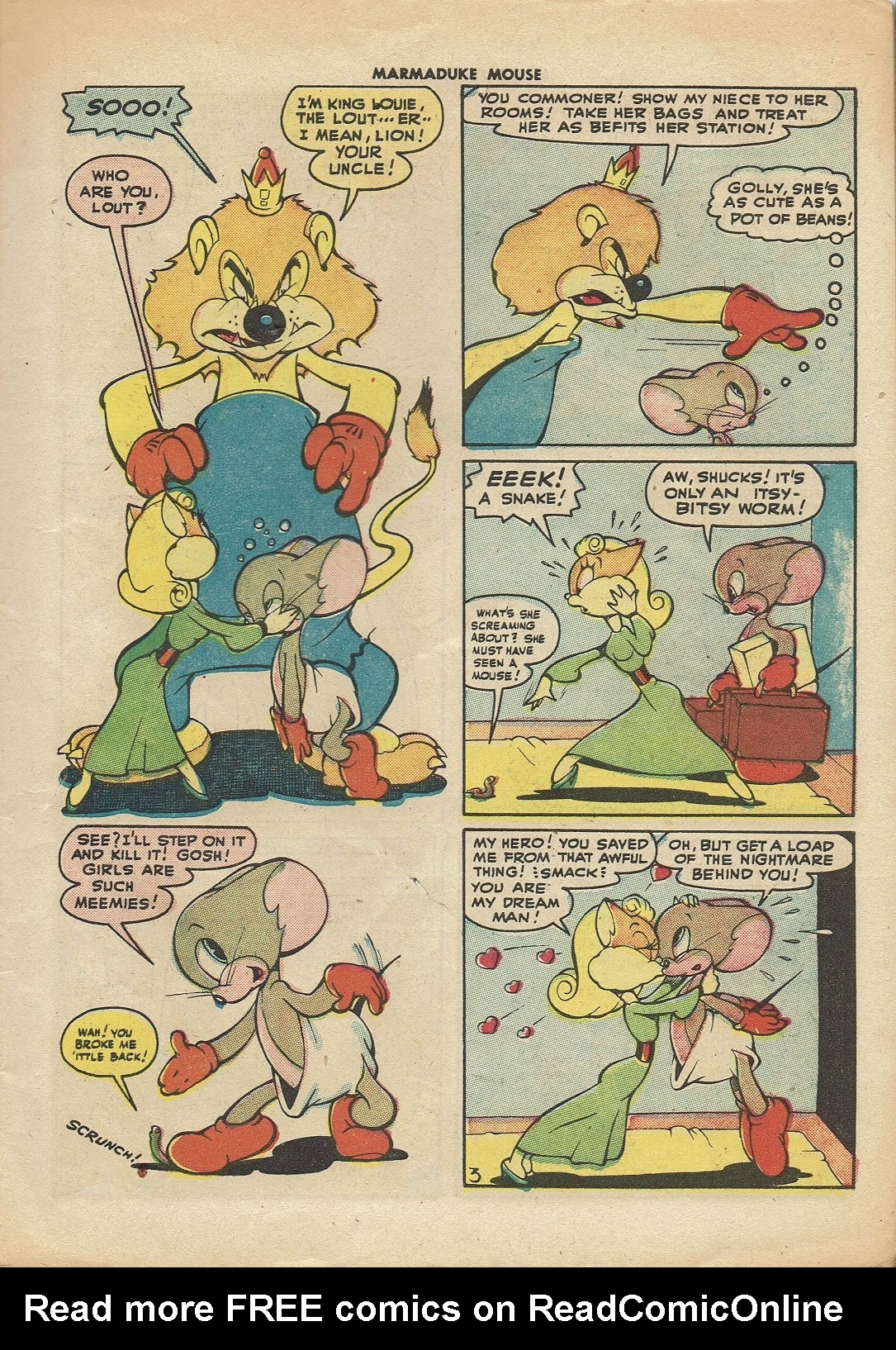 Read online Marmaduke Mouse comic -  Issue #7 - 5