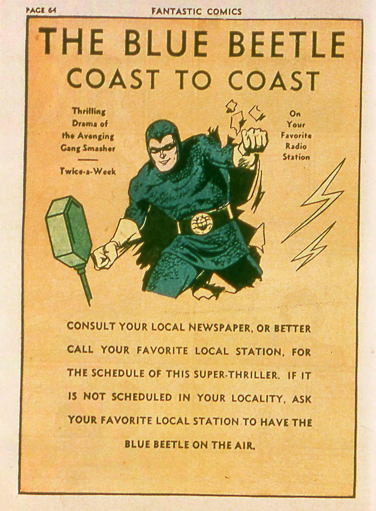 Read online Fantastic Comics comic -  Issue #18 - 66