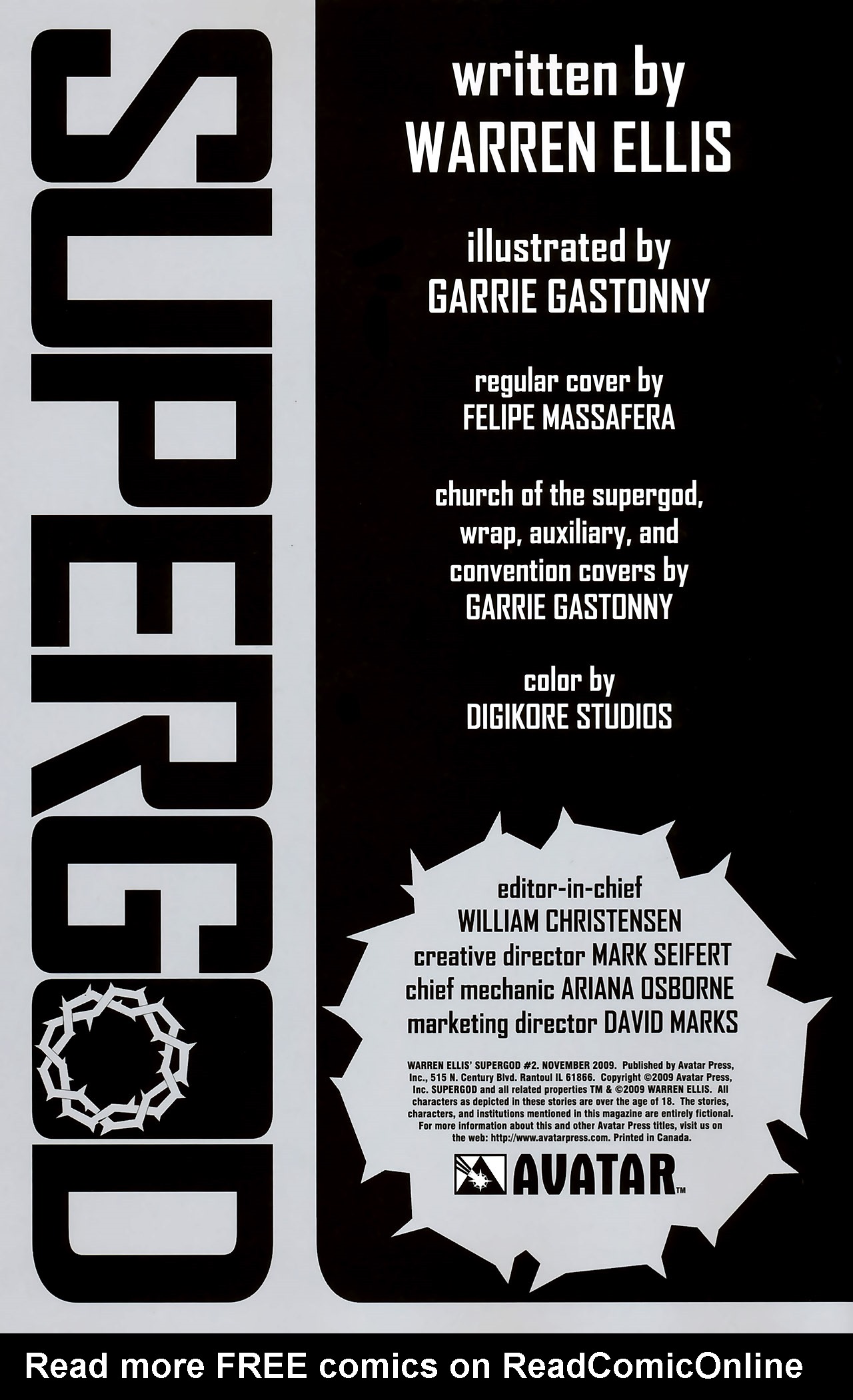 Read online Warren Ellis' Supergod comic -  Issue #2 - 3