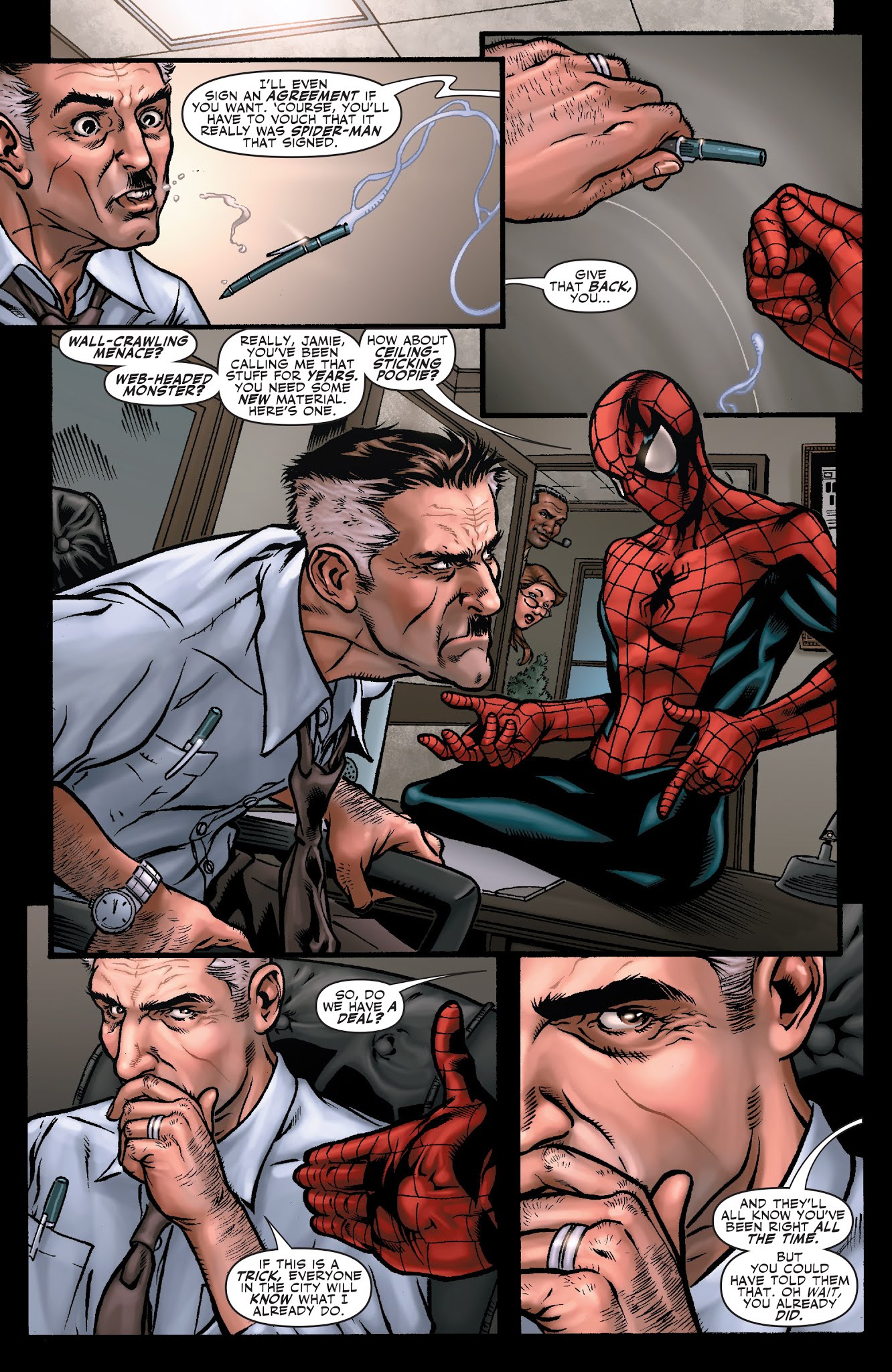 Read online Spider-Man Special: Black and Blue and Read All Over comic -  Issue # Full - 11