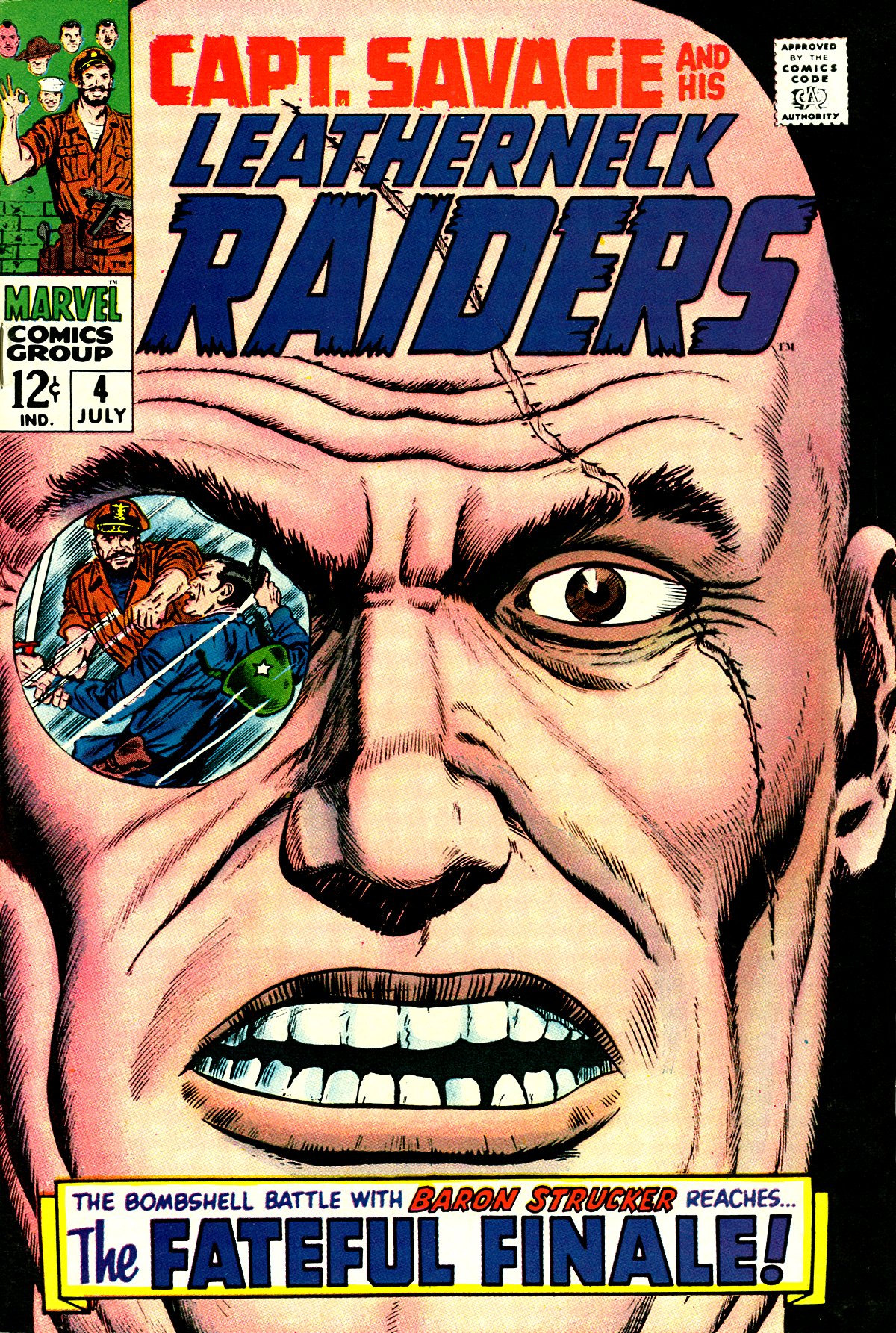 Read online Captain Savage and his Leatherneck Raiders comic -  Issue #4 - 1