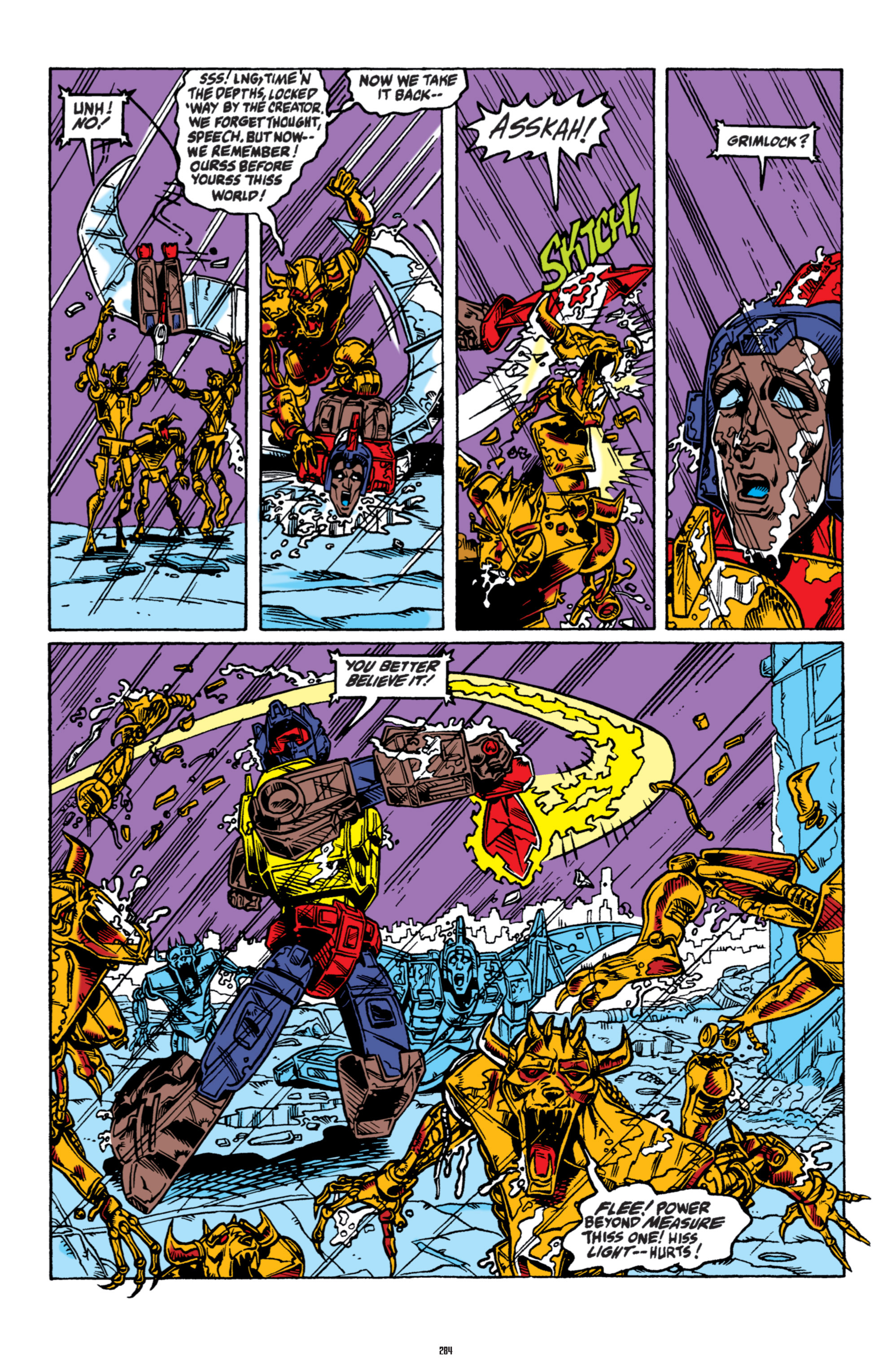 Read online The Transformers Classics comic -  Issue # TPB 6 - 281