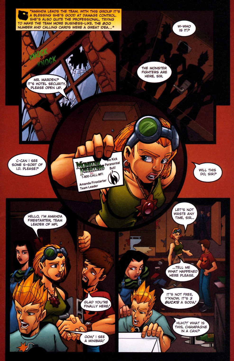 Read online Monster Fighters Inc. comic -  Issue # Full - 7