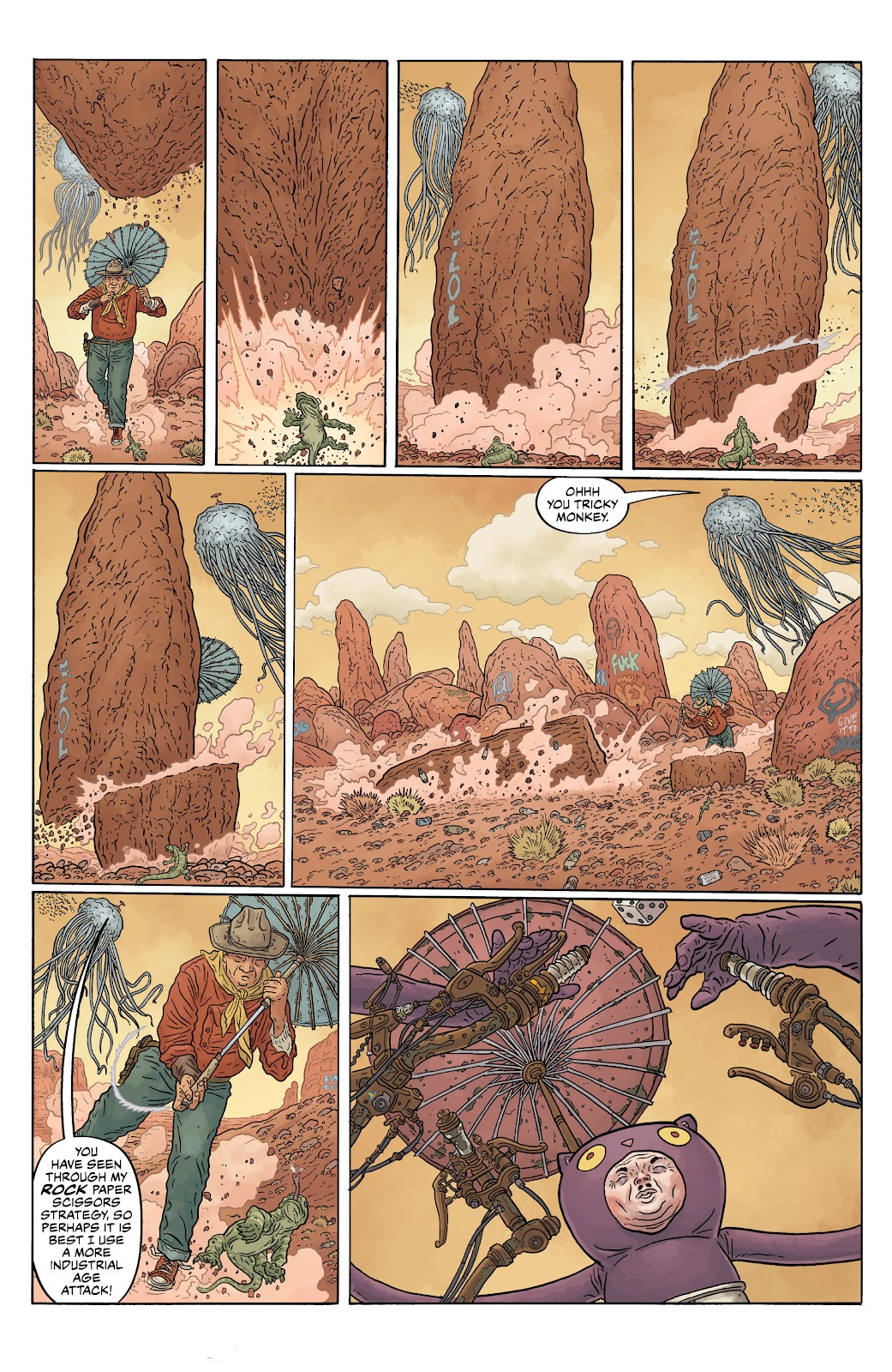 Shaolin Cowboy: Cruel to Be Kin issue 1 - Page 25