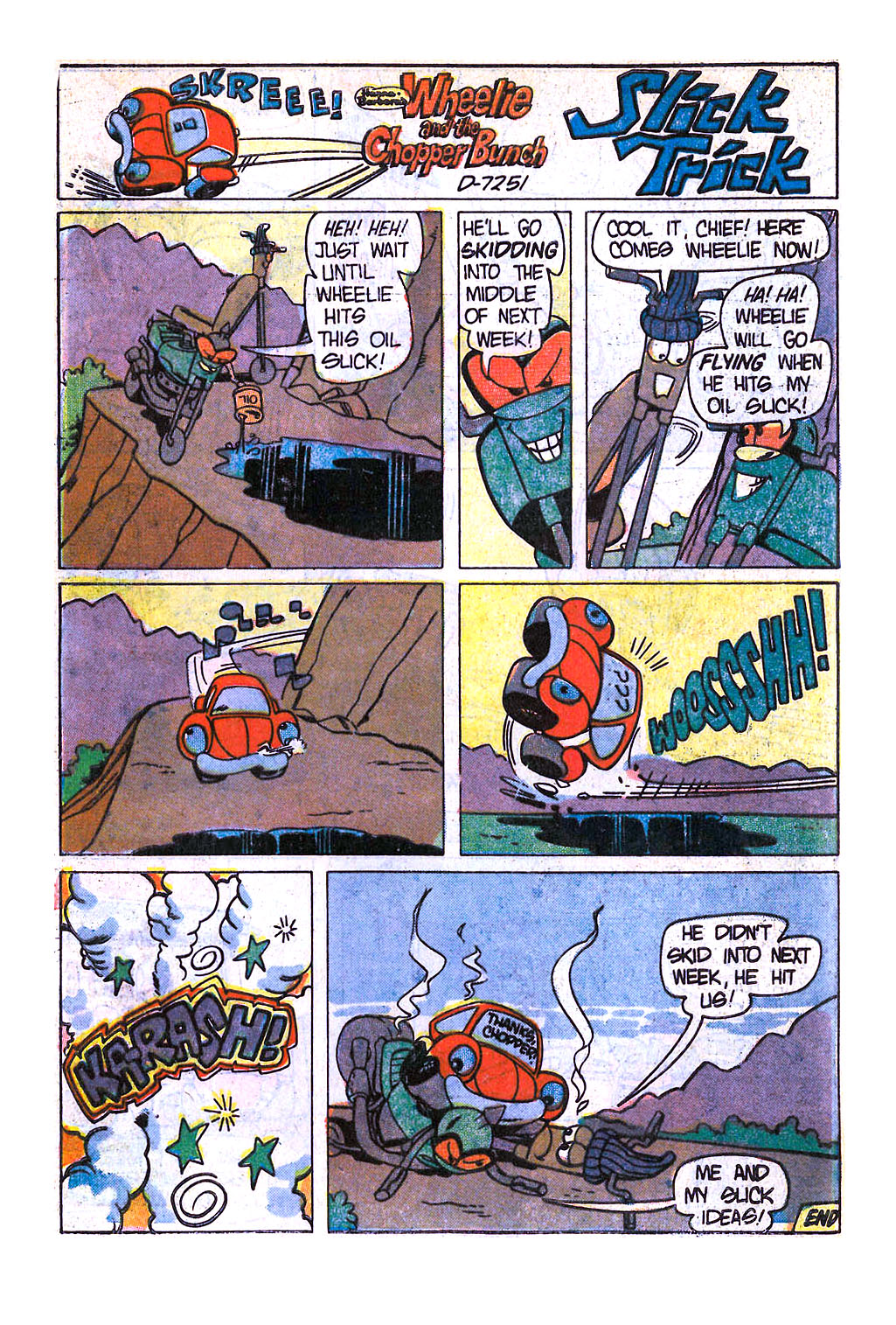 Read online Wheelie and the Chopper Bunch comic -  Issue #4 - 10