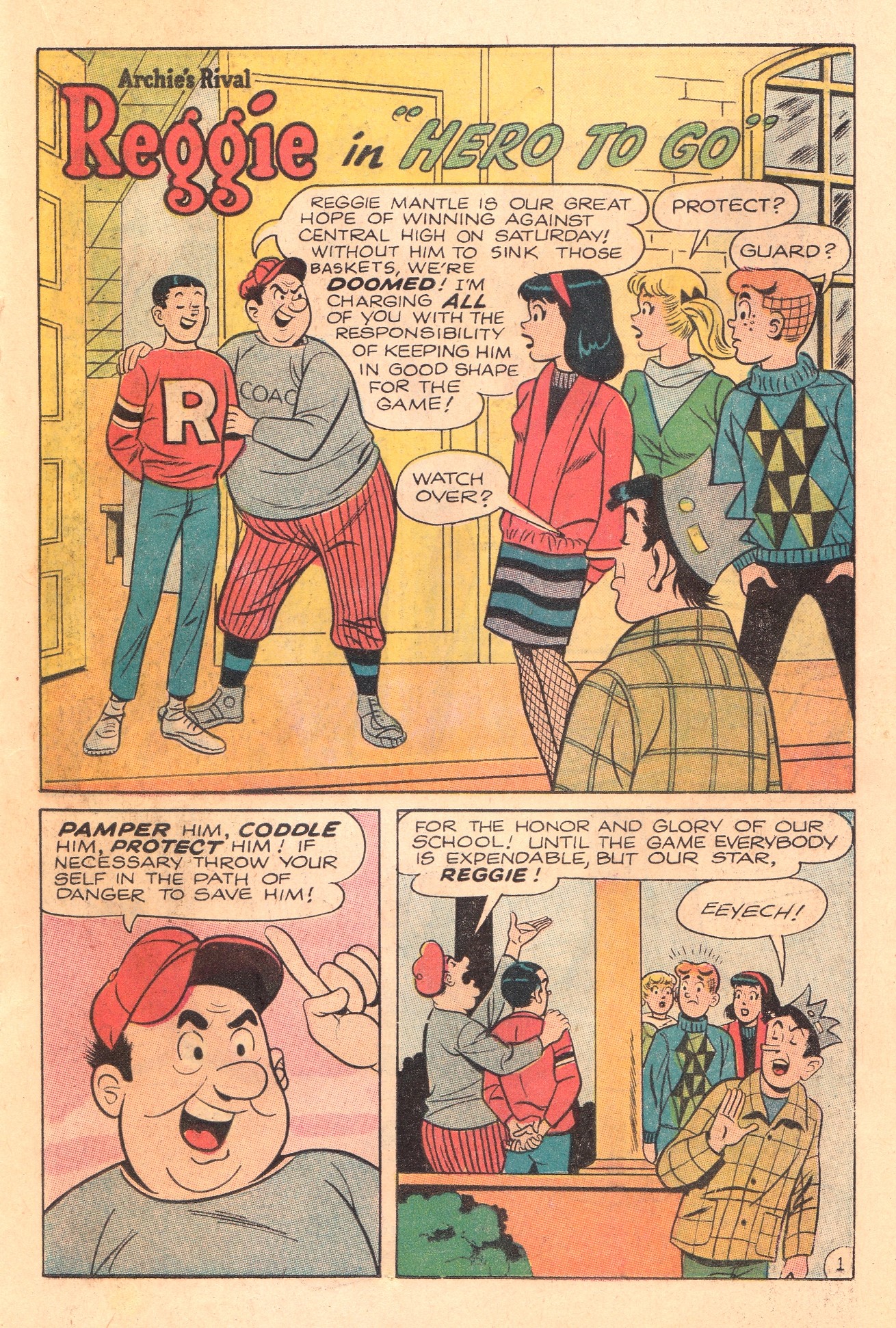 Read online Reggie and Me (1966) comic -  Issue #23 - 19