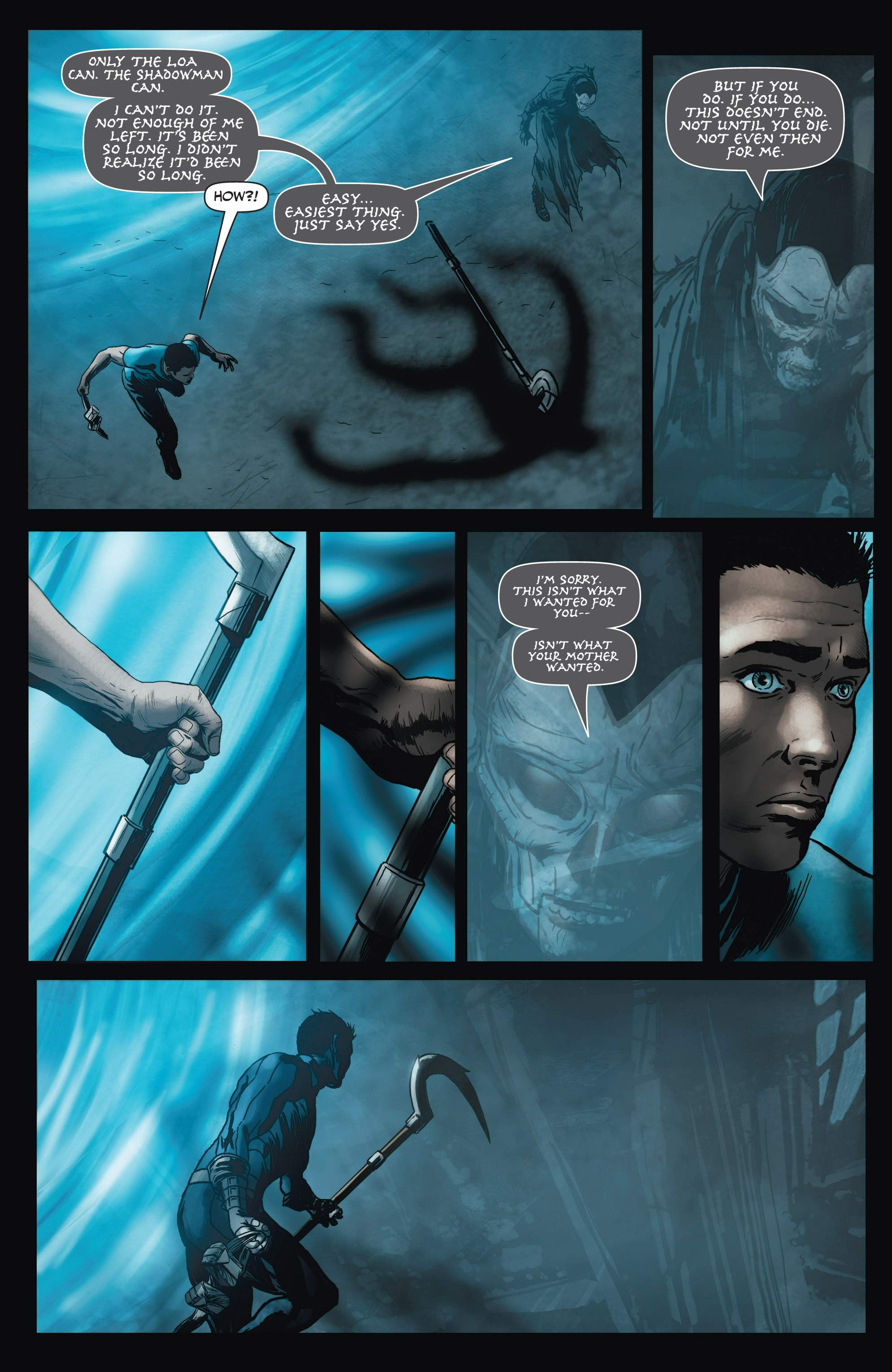 Read online Shadowman (2012) comic -  Issue #3 - 21