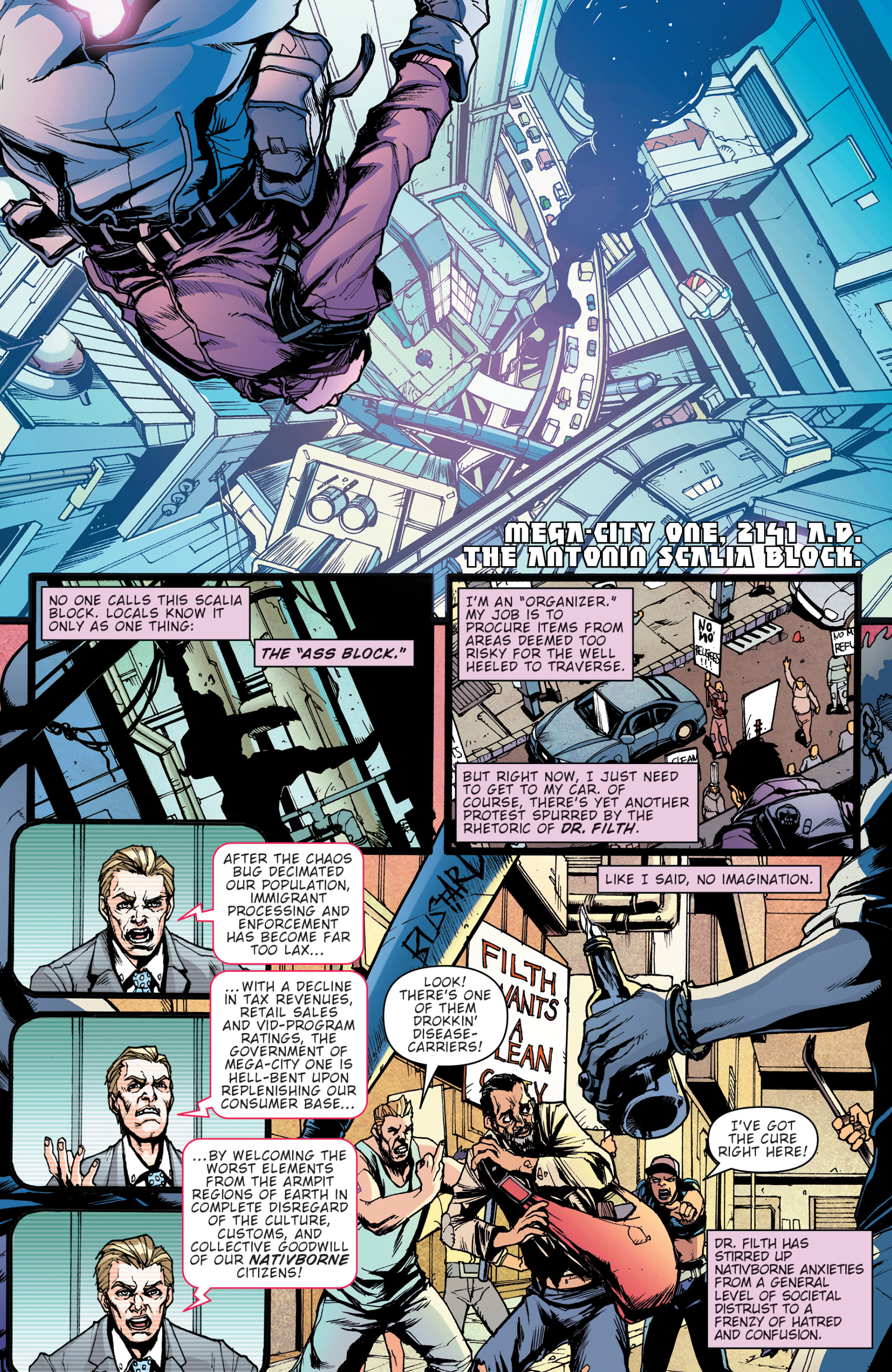 Read online Judge Dredd: False Witness comic -  Issue #1 - 4