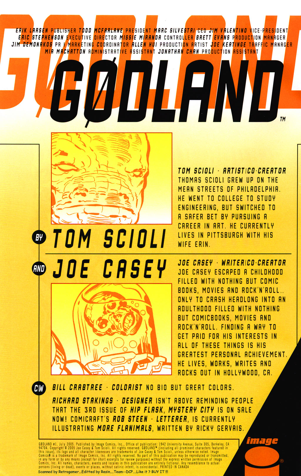 Read online Gødland comic -  Issue #1 - 2