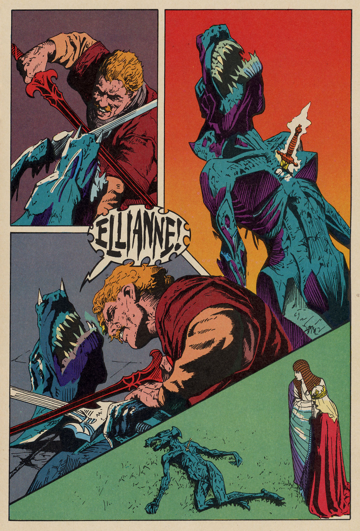 Read online The Black Dragon comic -  Issue #6 - 25