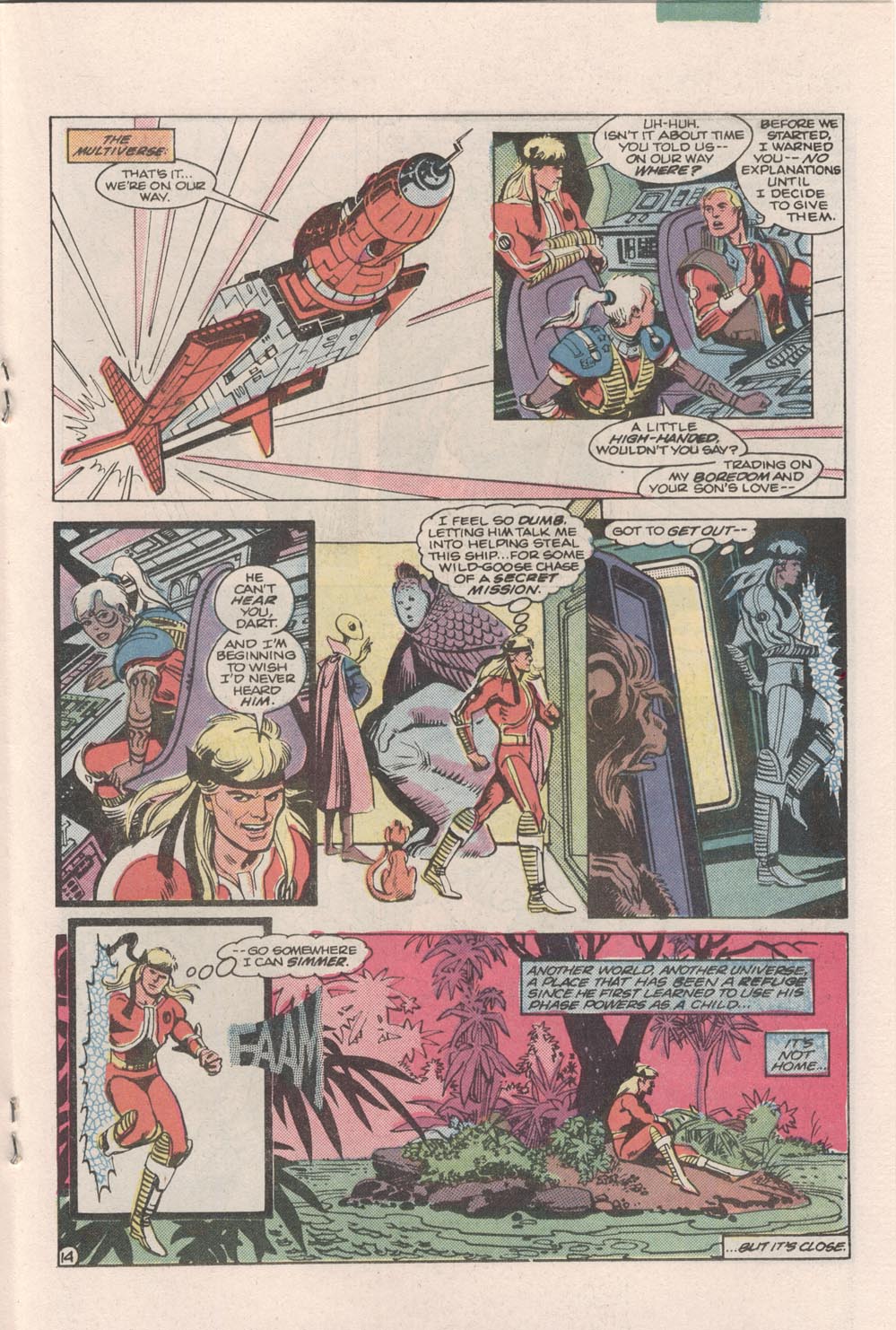 Read online Atari Force (1984) comic -  Issue #5 - 16