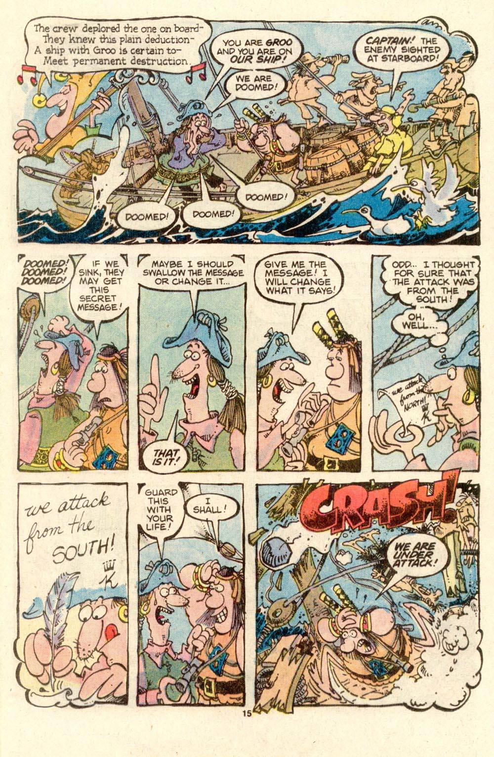 Read online Sergio Aragonés Groo the Wanderer comic -  Issue #27 - 15