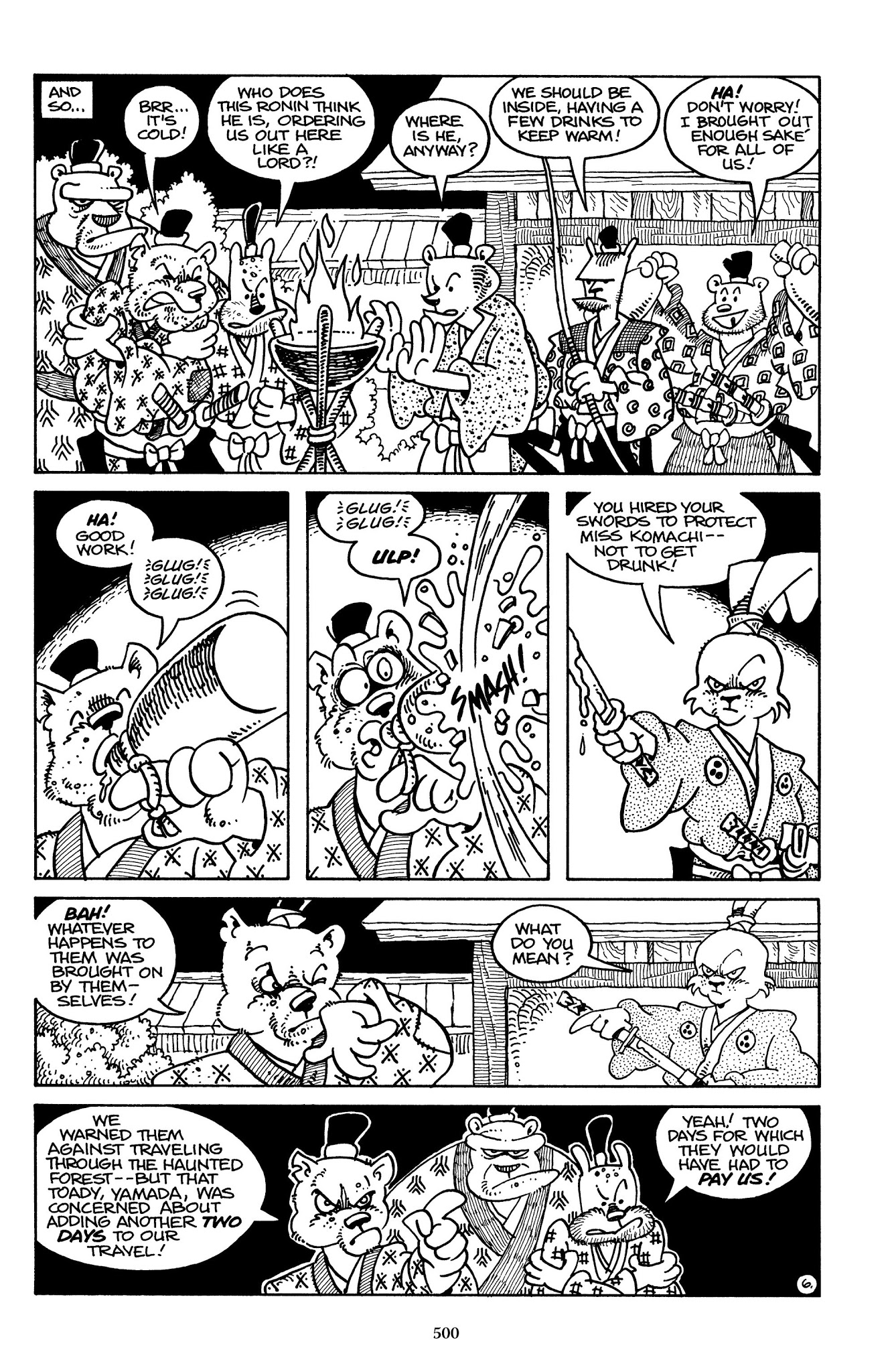 Read online The Usagi Yojimbo Saga comic -  Issue # TPB 1 - 489