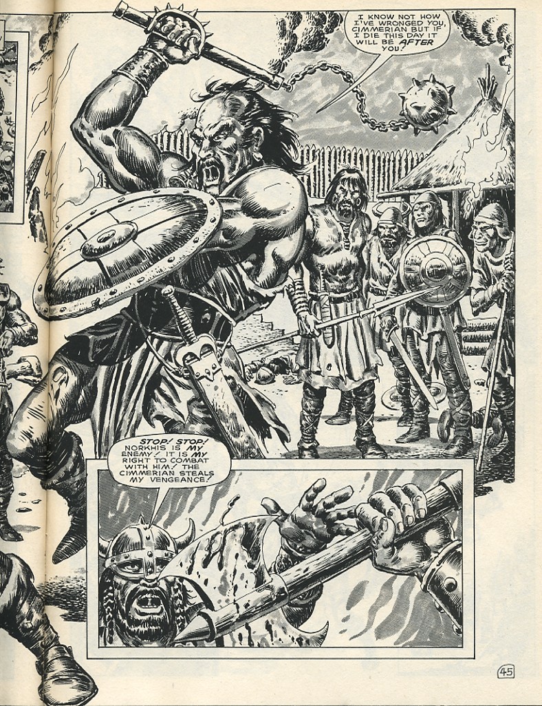 Read online The Savage Sword Of Conan comic -  Issue #140 - 51