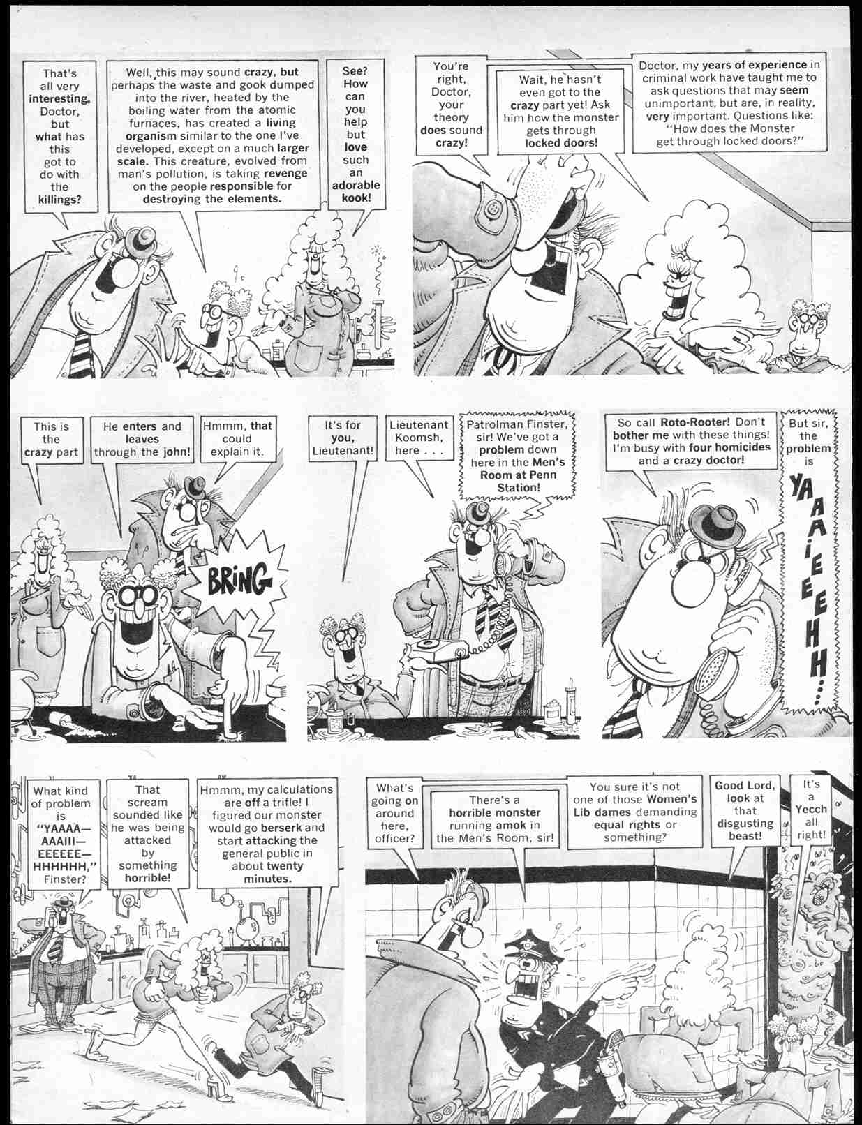 Read online MAD comic -  Issue #164 - 31