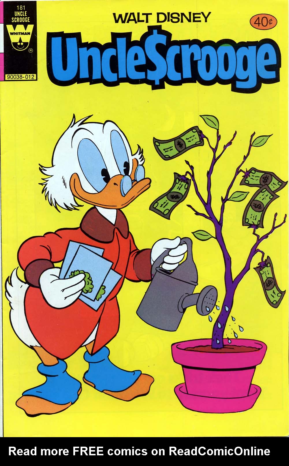 Read online Uncle Scrooge (1953) comic -  Issue #181 - 1