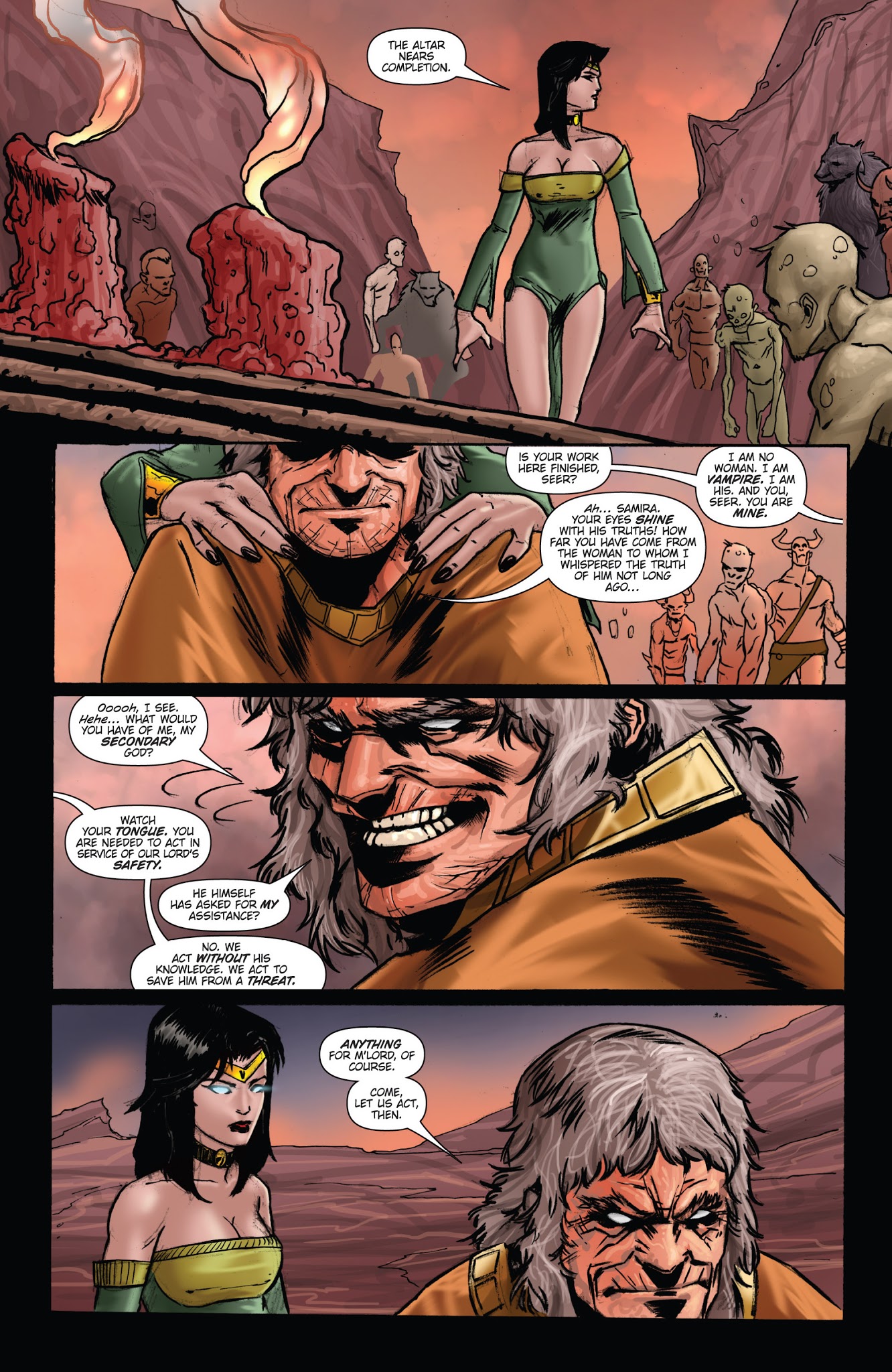 Read online Grimm Fairy Tales presents Hunters: The Shadowlands comic -  Issue # TPB - 82