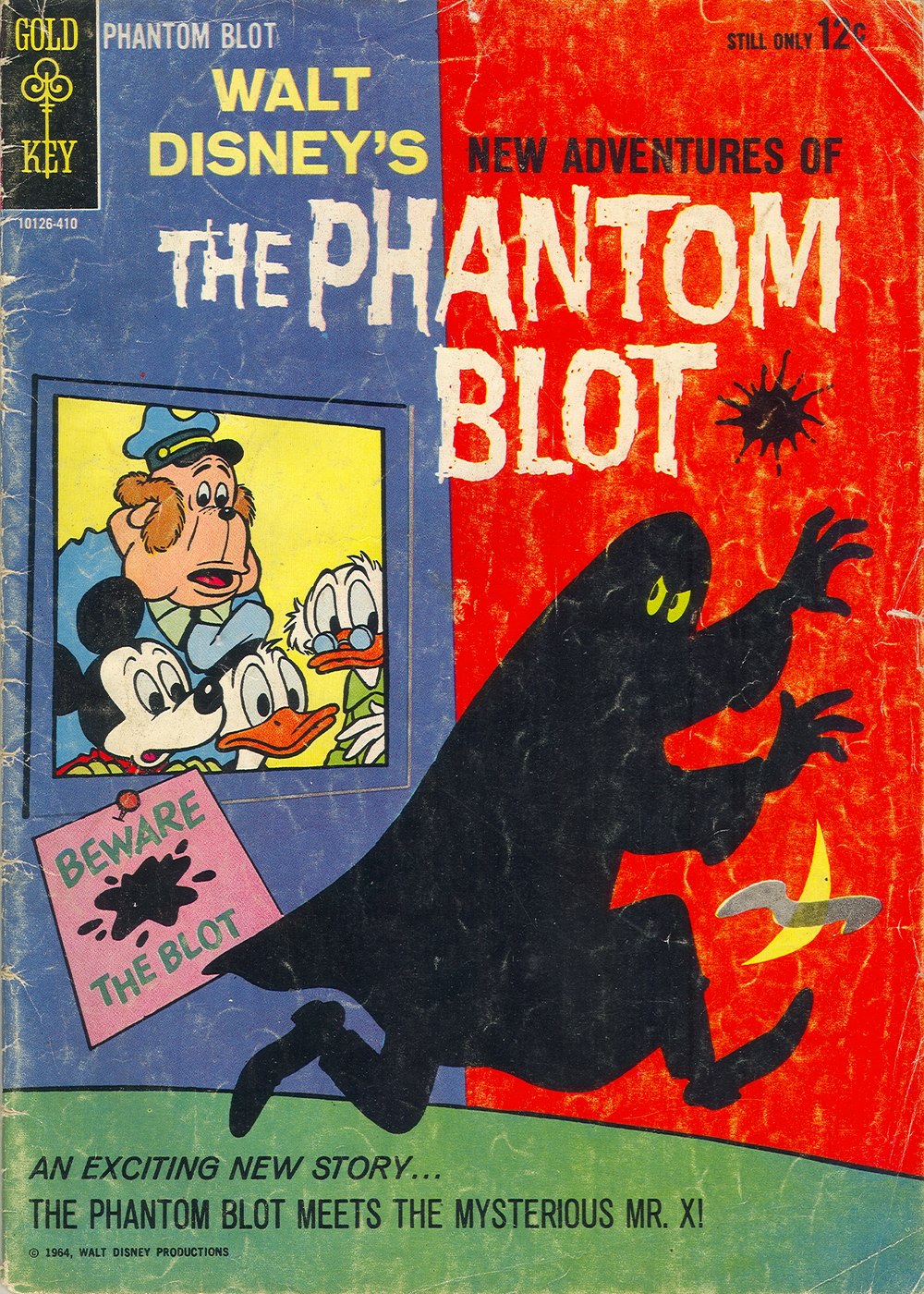 Read online Walt Disney's The Phantom Blot comic -  Issue #1 - 1