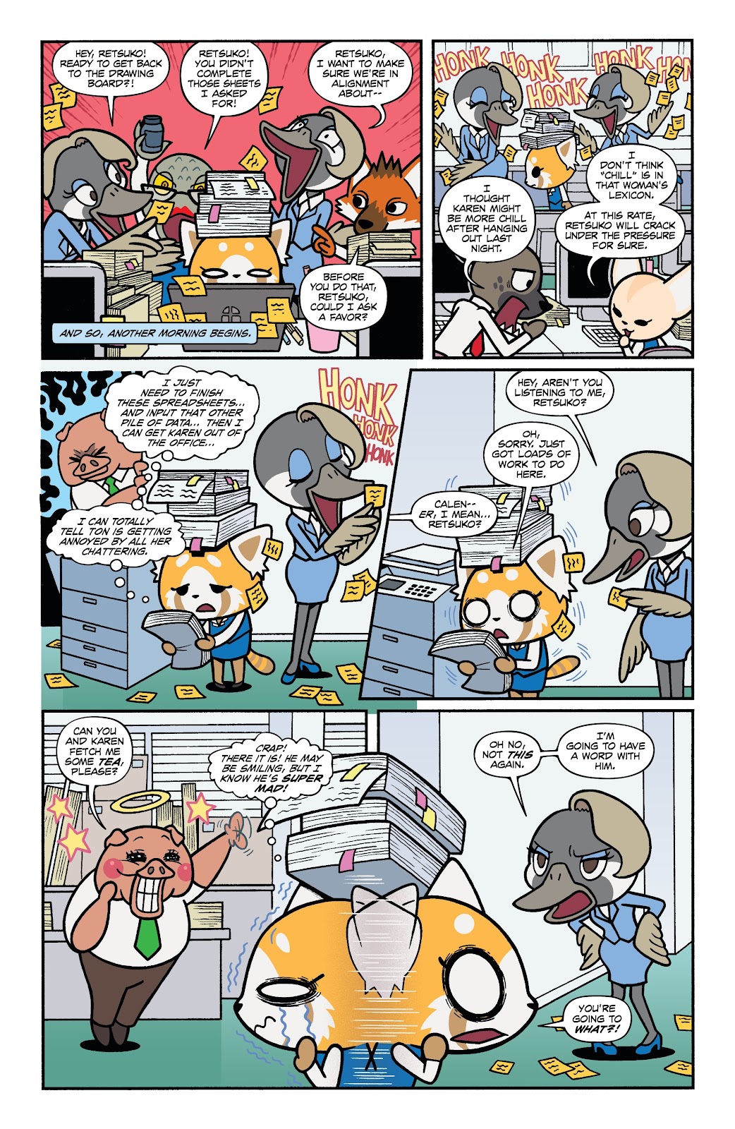 Aggretsuko issue 3 - Page 14