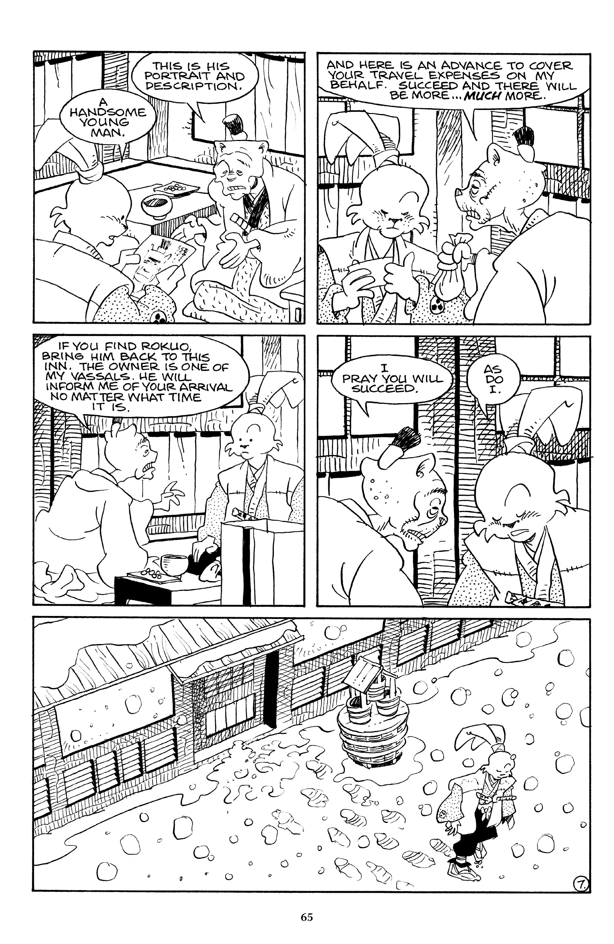 Read online The Usagi Yojimbo Saga comic -  Issue # TPB 4 - 64