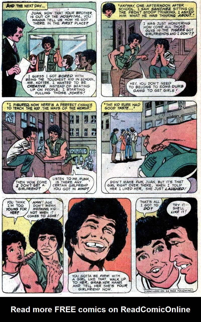 Read online Welcome Back, Kotter comic -  Issue #2 - 17