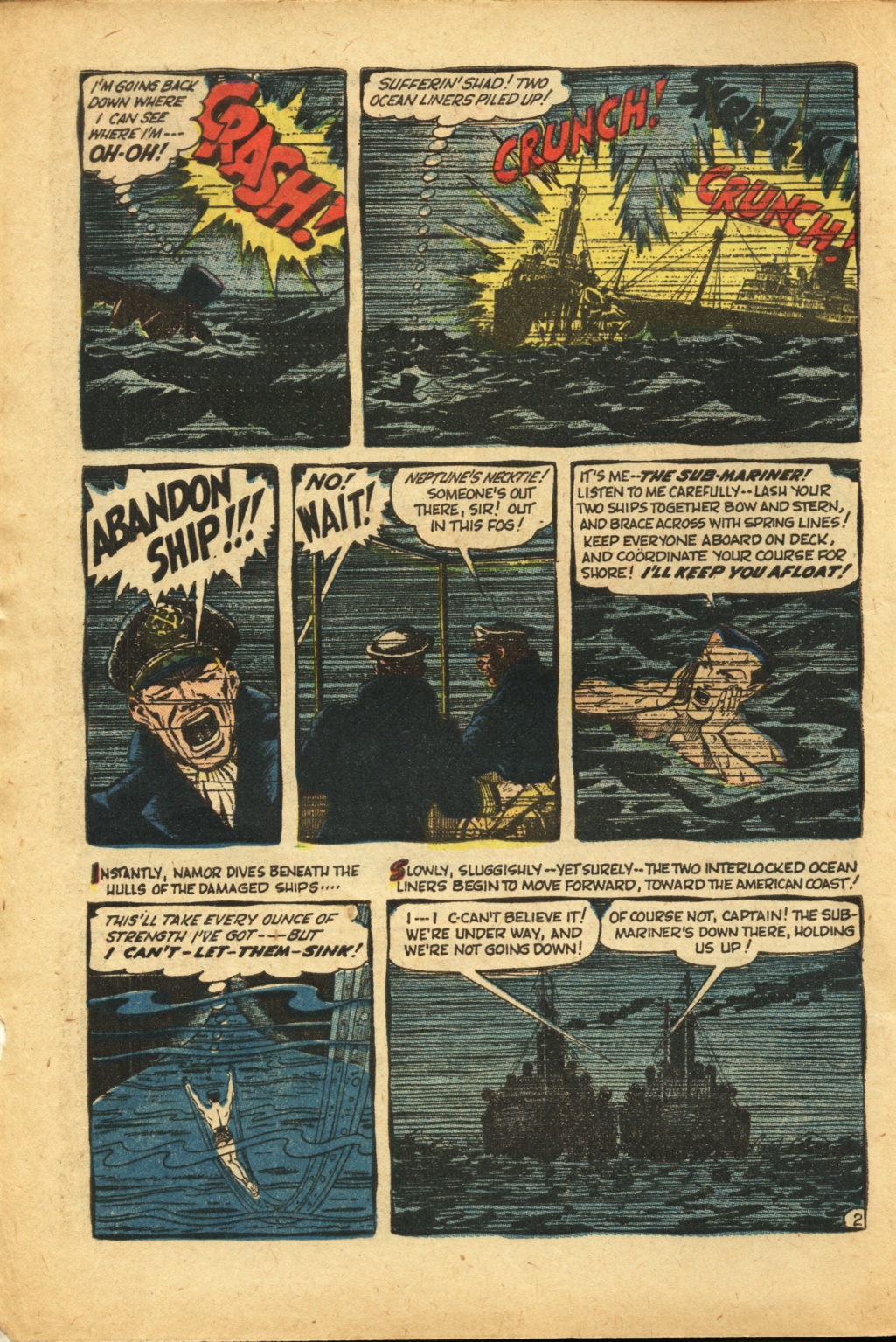 Read online Sub-Mariner Comics comic -  Issue #42 - 3