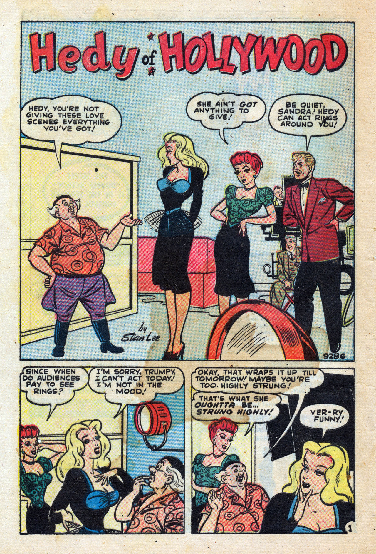 Read online Hedy Of Hollywood Comics comic -  Issue #46 - 26