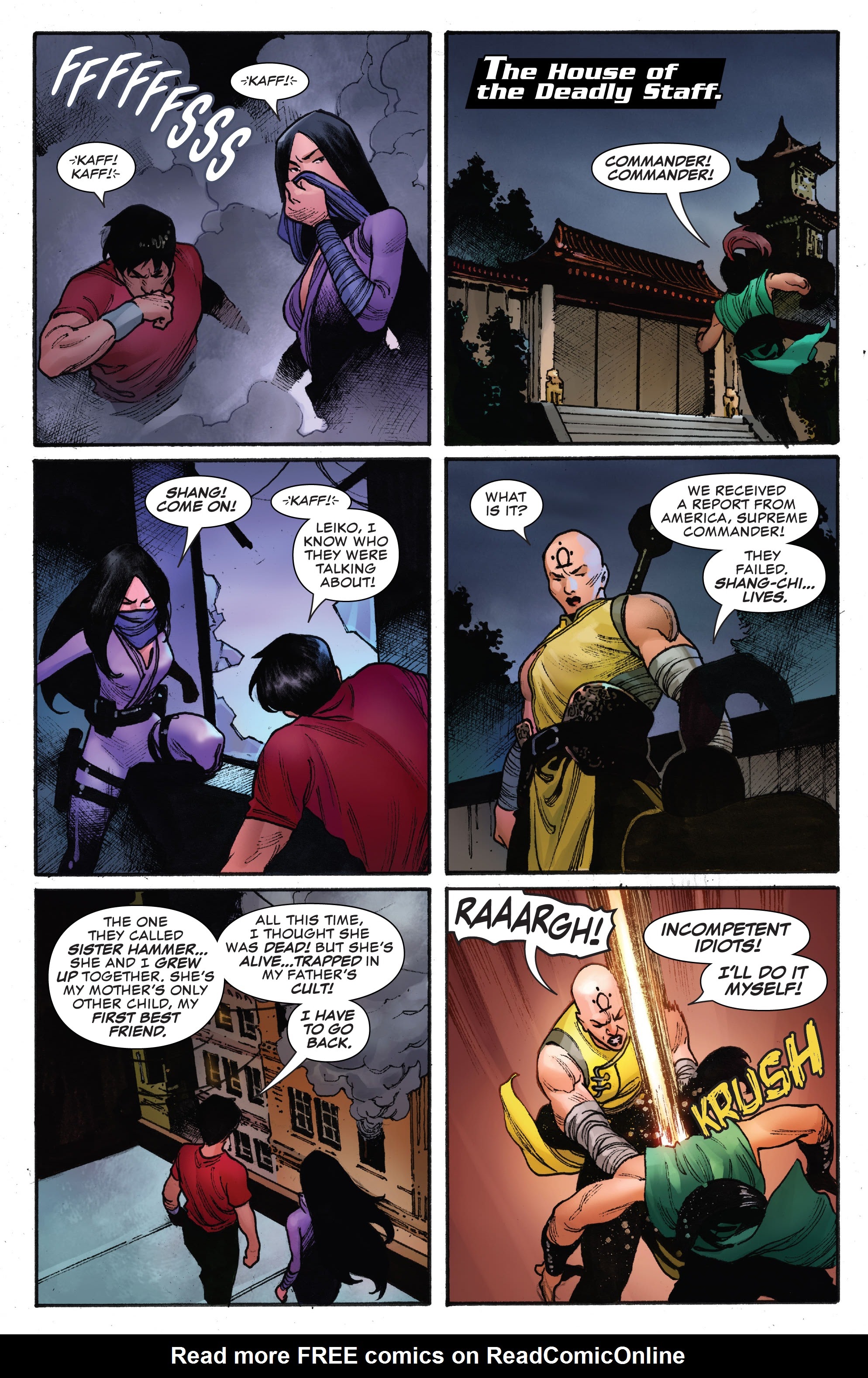 Read online Shang-Chi (2020) comic -  Issue #1 - 23