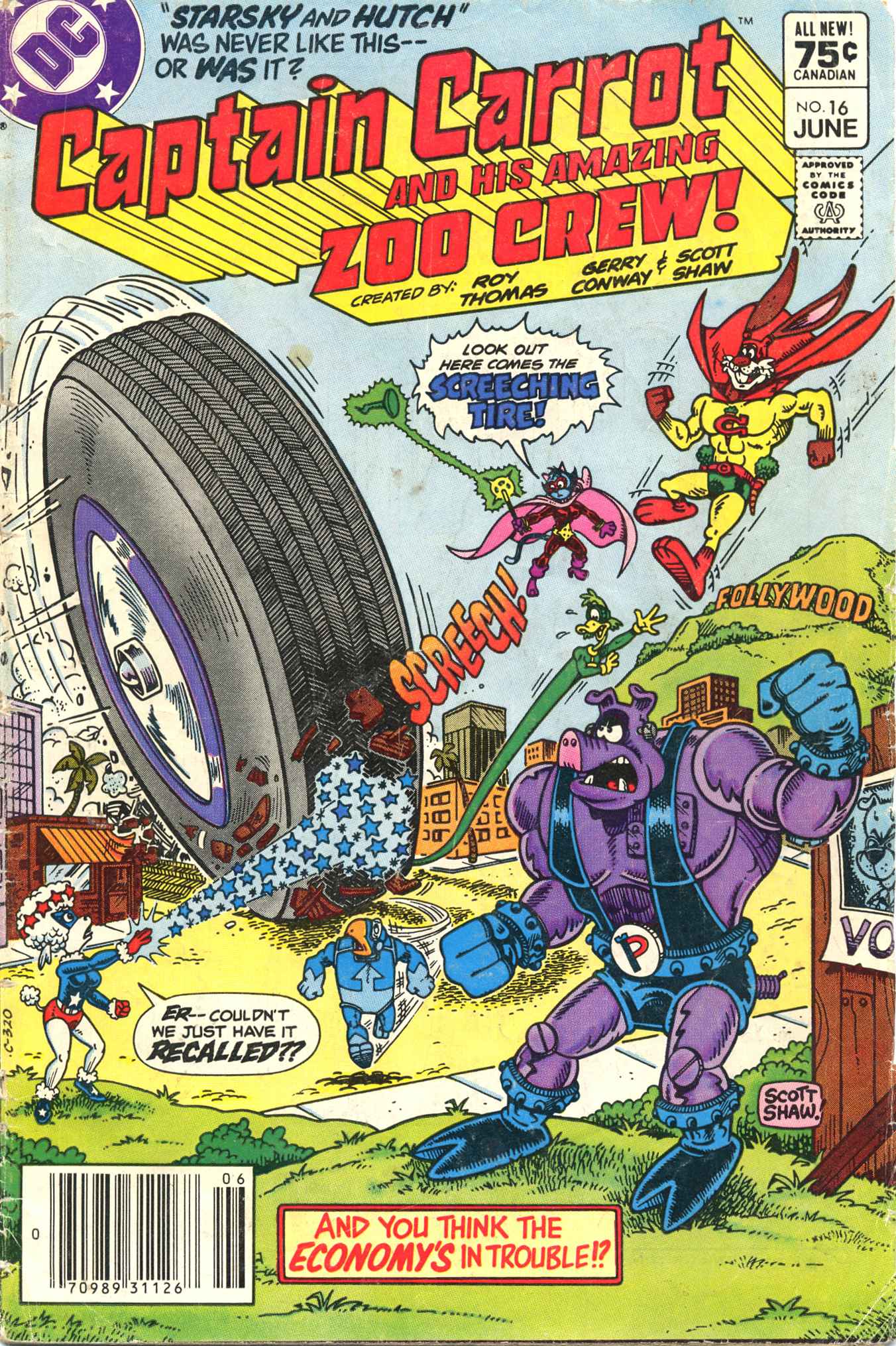 Read online Captain Carrot and His Amazing Zoo Crew! comic -  Issue #16 - 1