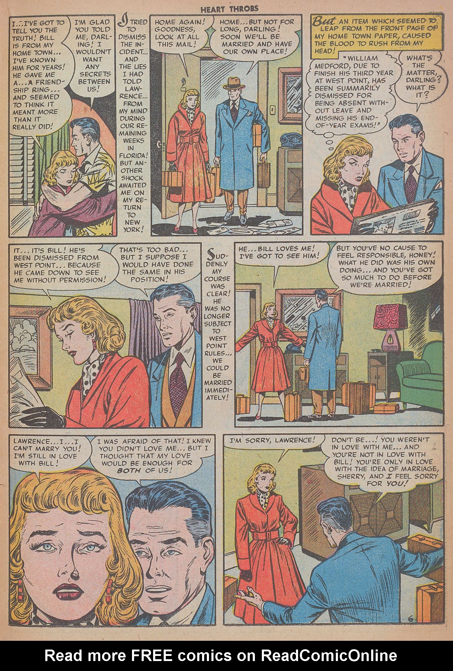 Read online Heart Throbs comic -  Issue #38 - 23