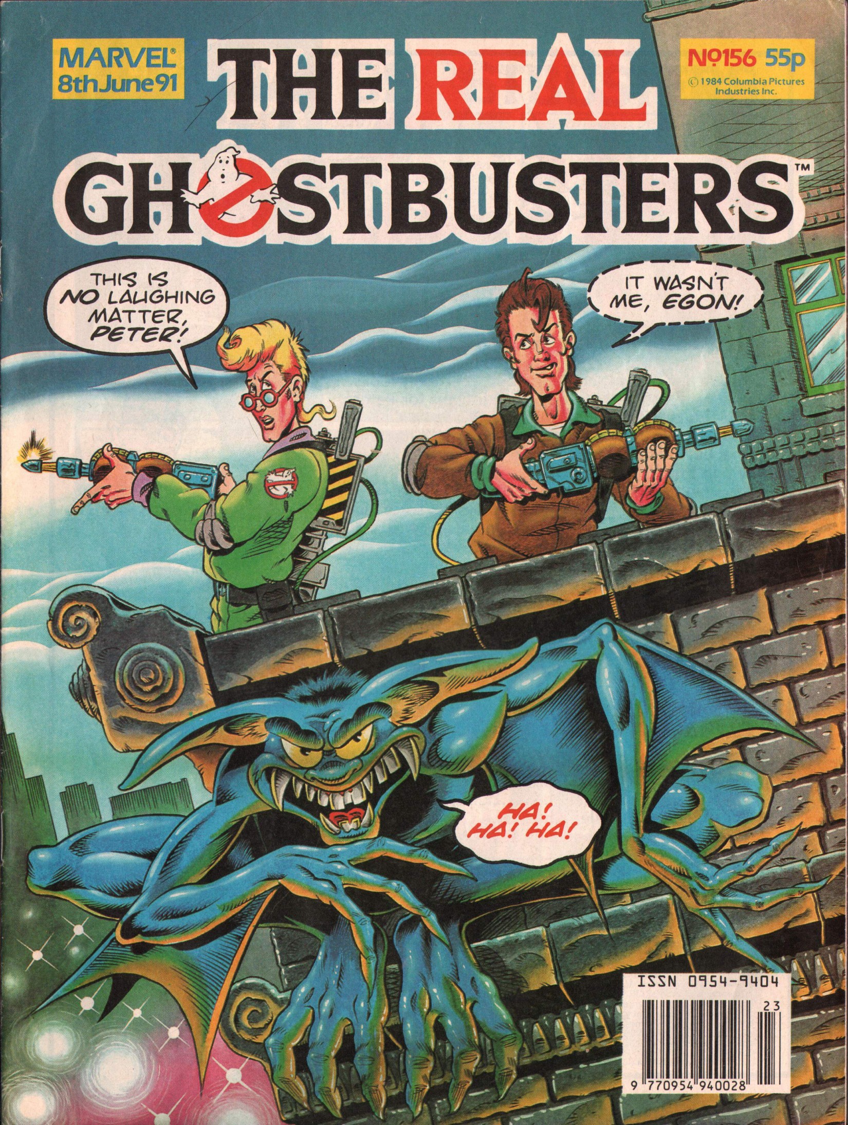 Read online The Real Ghostbusters comic -  Issue #156 - 1