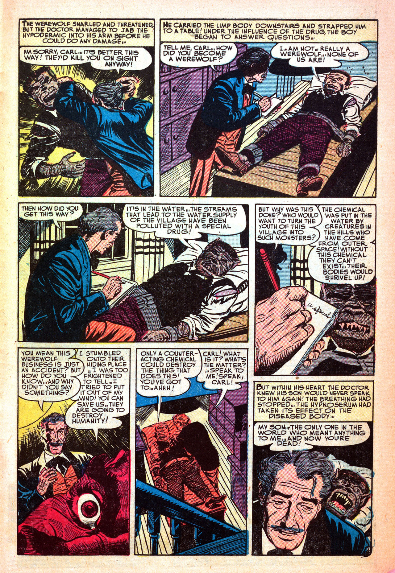 Read online Mystic (1951) comic -  Issue #32 - 31