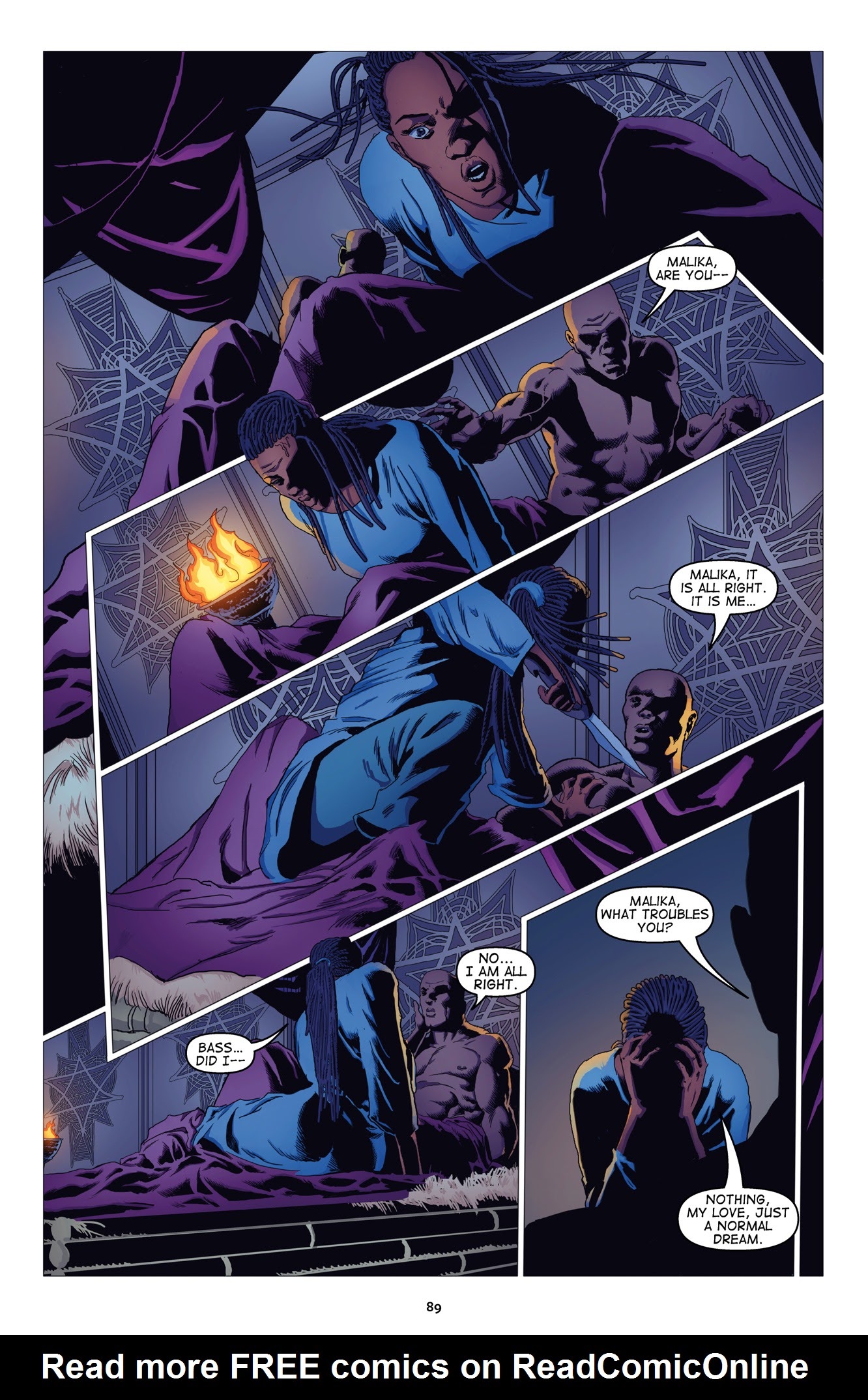 Read online Malika: Warrior Queen comic -  Issue # TPB 1 (Part 1) - 91