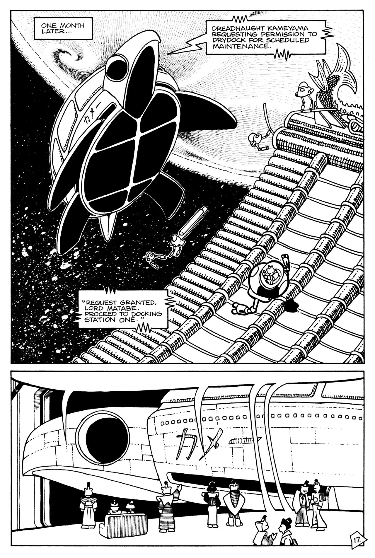 Read online Space Usagi (1992) comic -  Issue #1 - 18