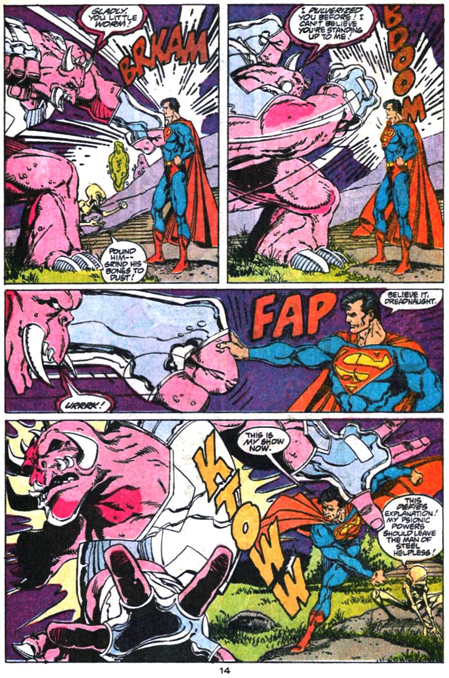 Read online Adventures of Superman (1987) comic -  Issue #469 - 15