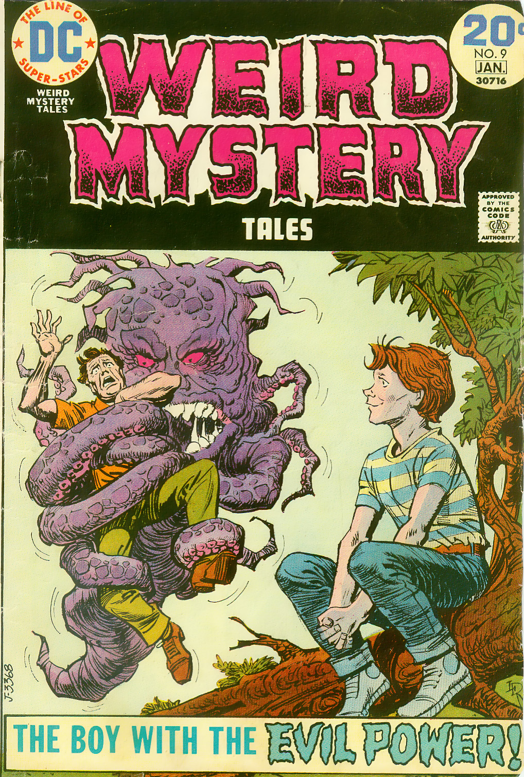 Read online Weird Mystery Tales comic -  Issue #9 - 1
