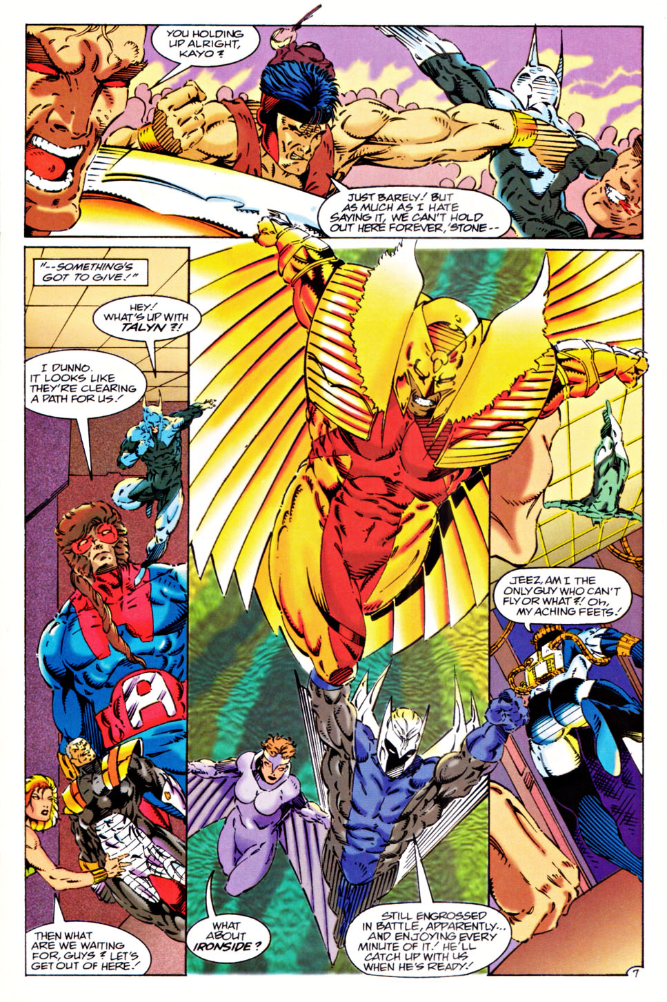 Read online Brigade (1992) comic -  Issue #4 - 8