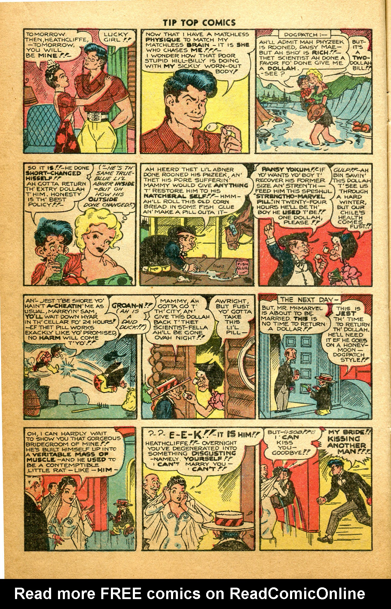 Read online Tip Top Comics comic -  Issue #132 - 12